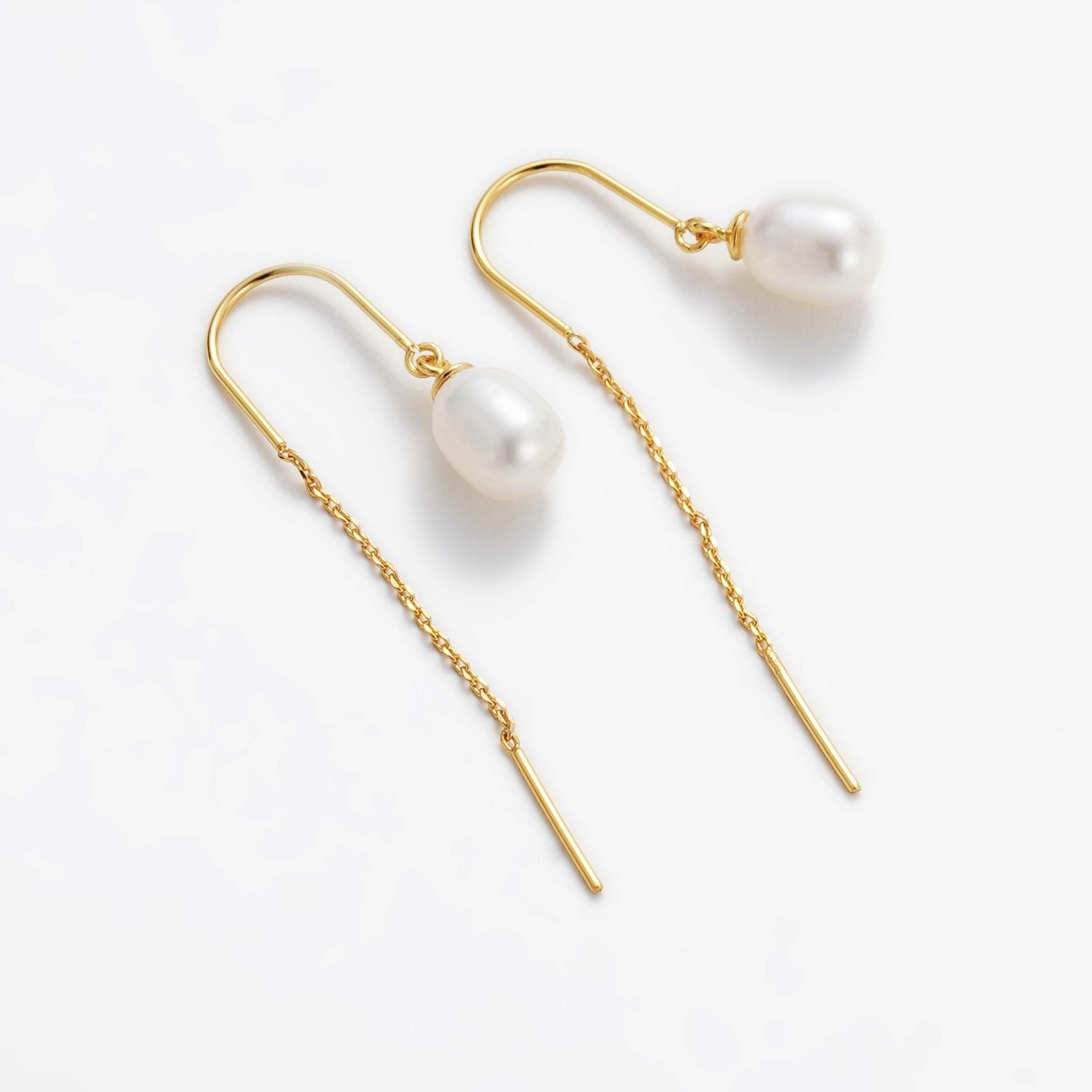 Talia Thread Earring - Gold