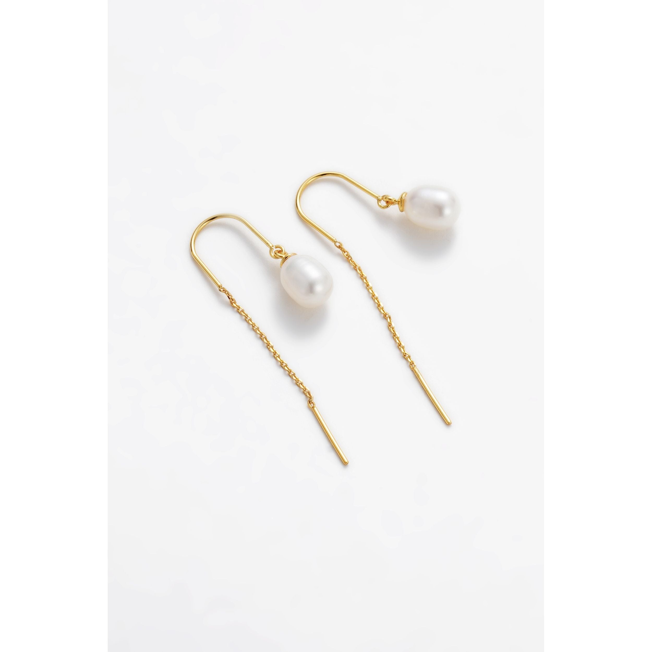 Talia Thread Earring - Gold