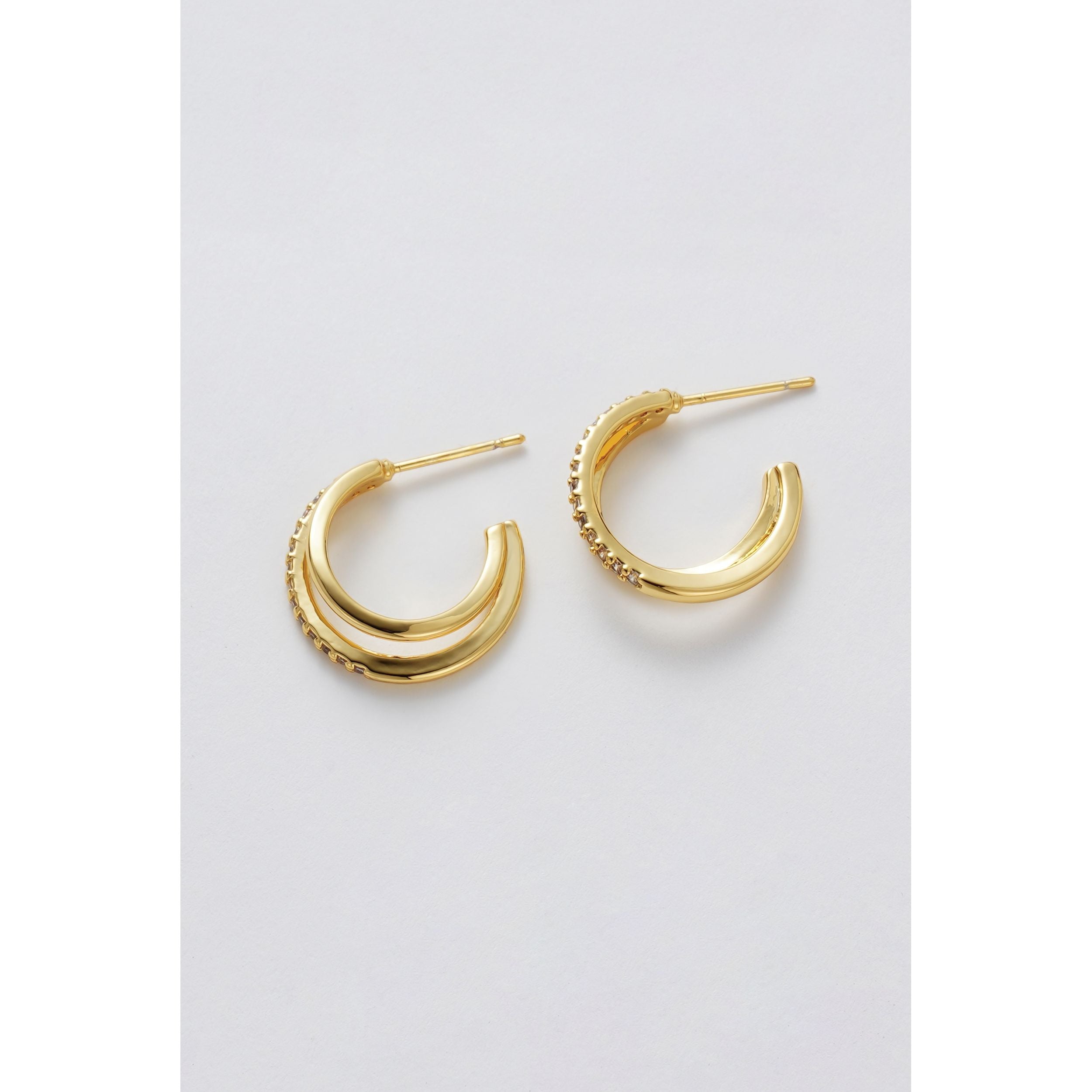 Celeste Hoop - Gold