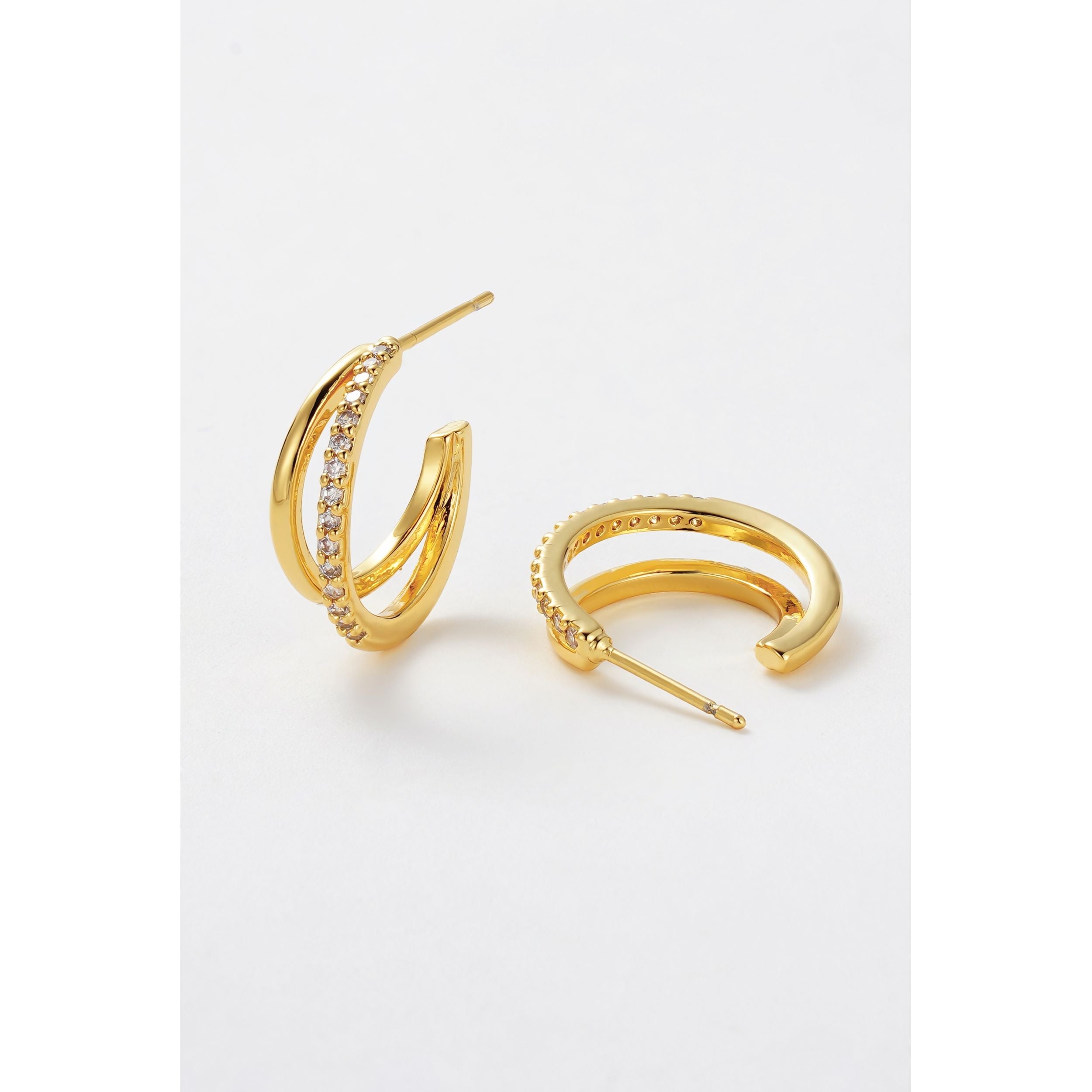 Celeste Hoop - Gold
