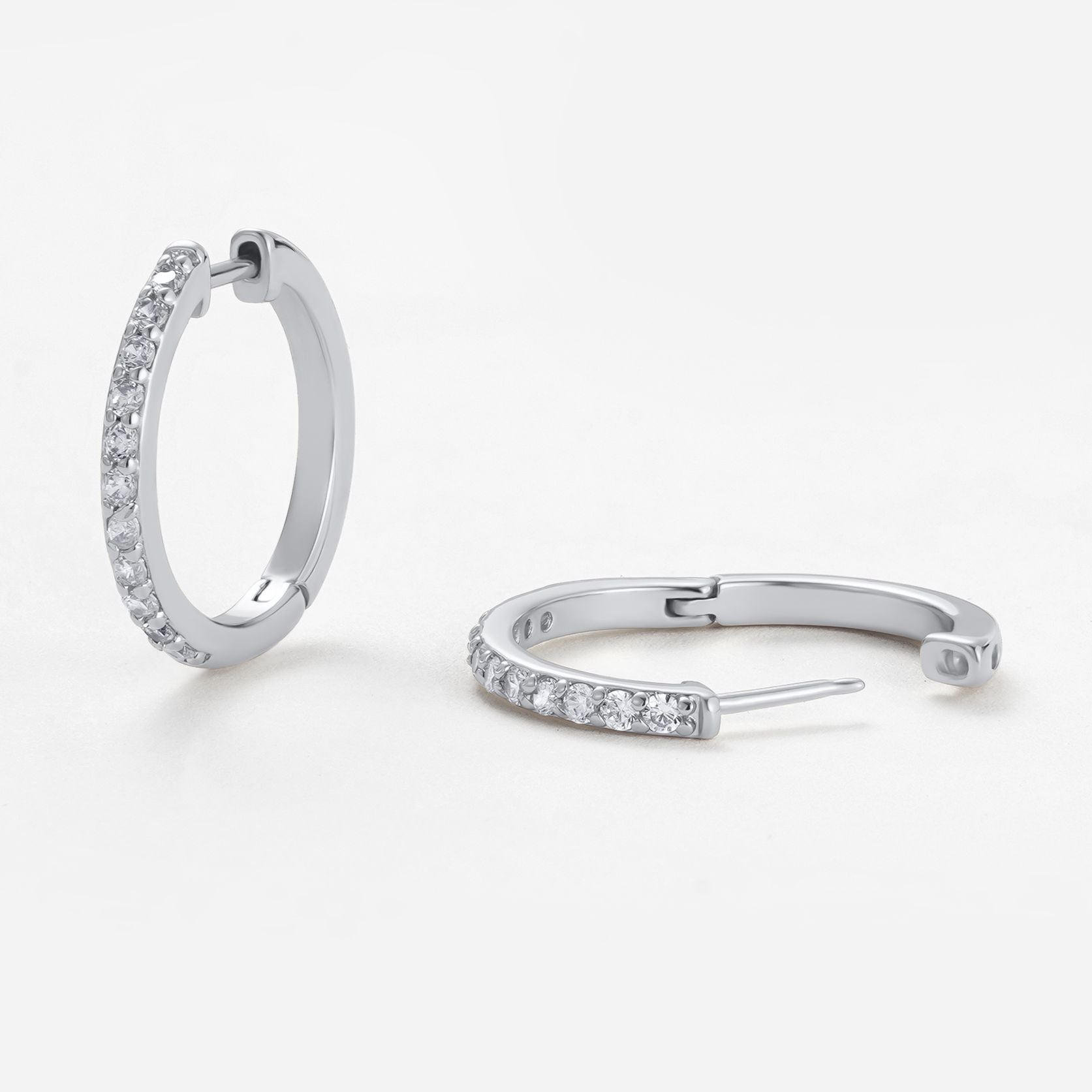 Catalina Hoop Earring - Silver