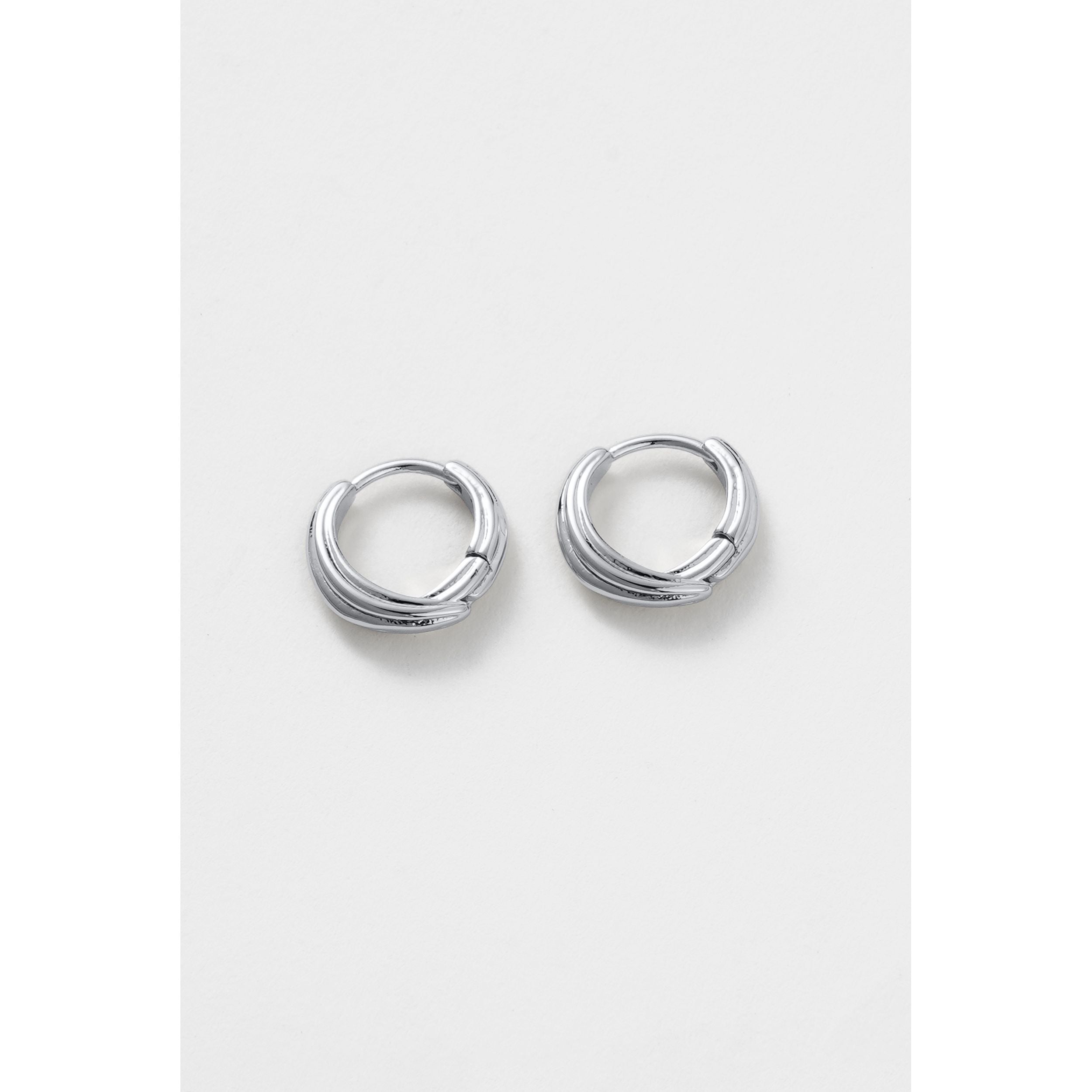 Paris Huggie - Silver