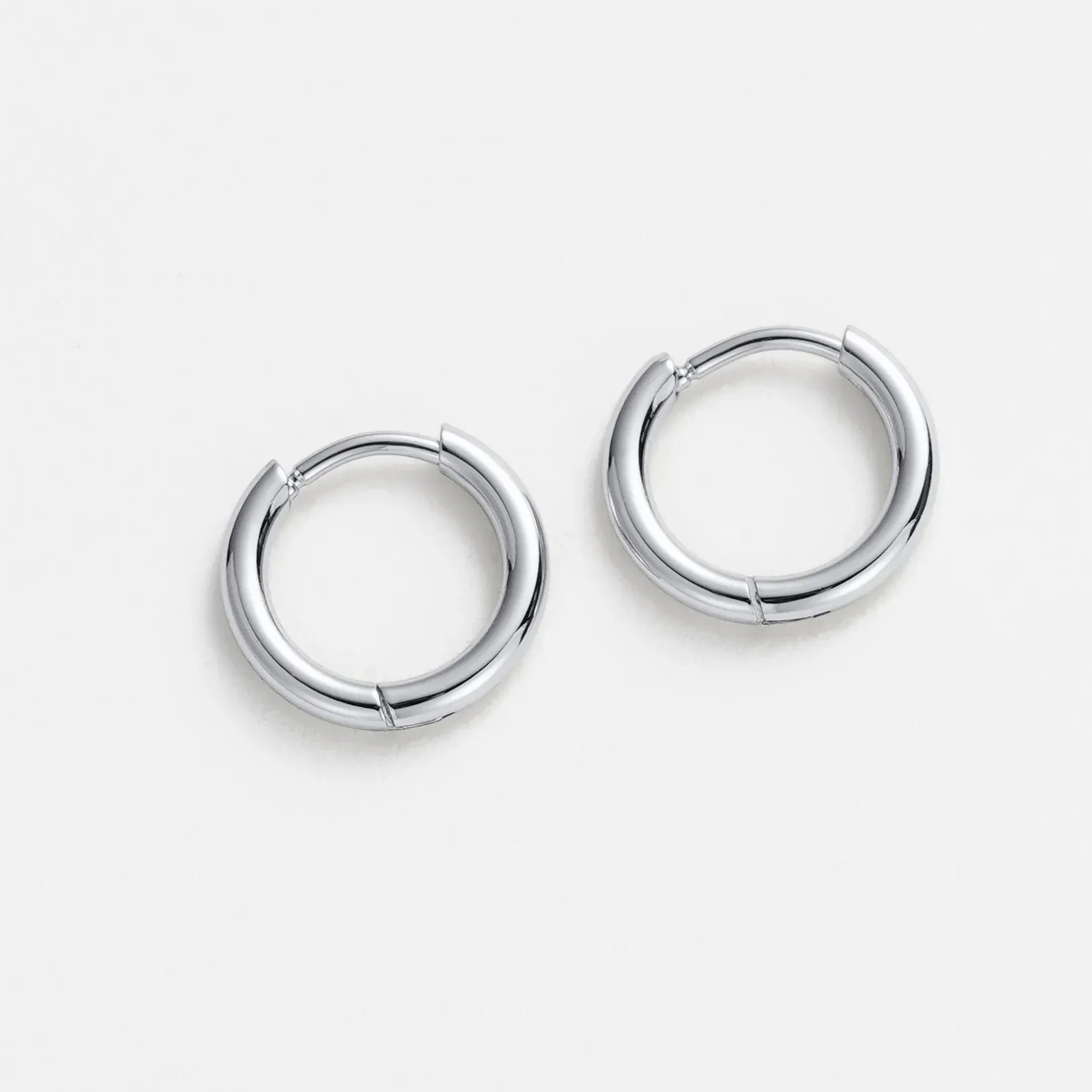 Delilah Hoop Small - Silver