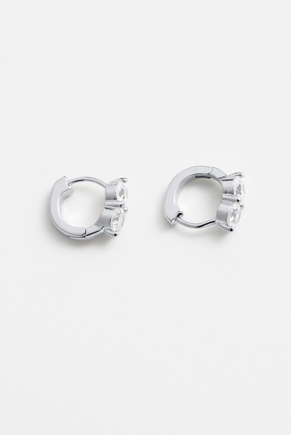 Zoe Huggie - Silver
