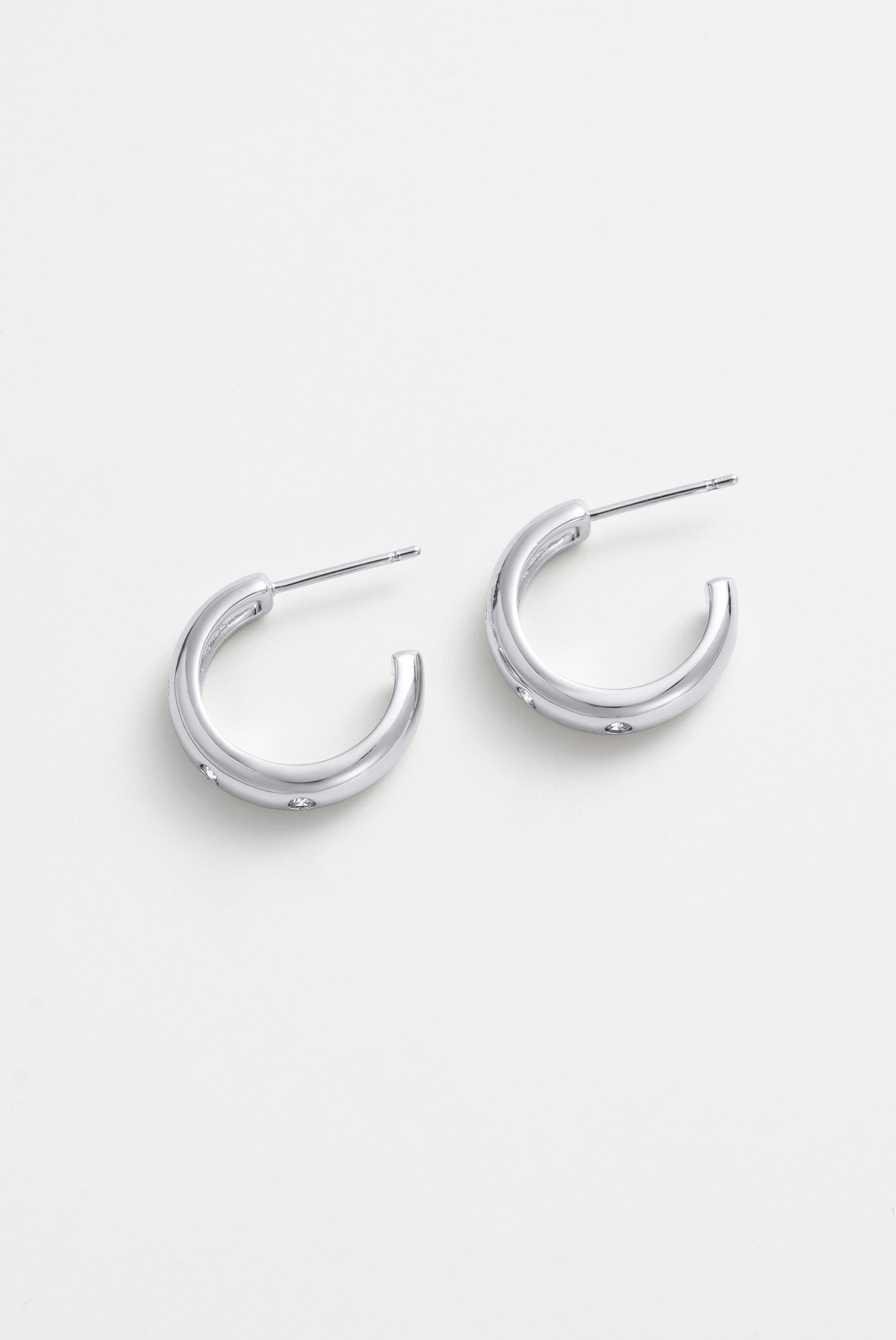 Talia Hoop - Silver