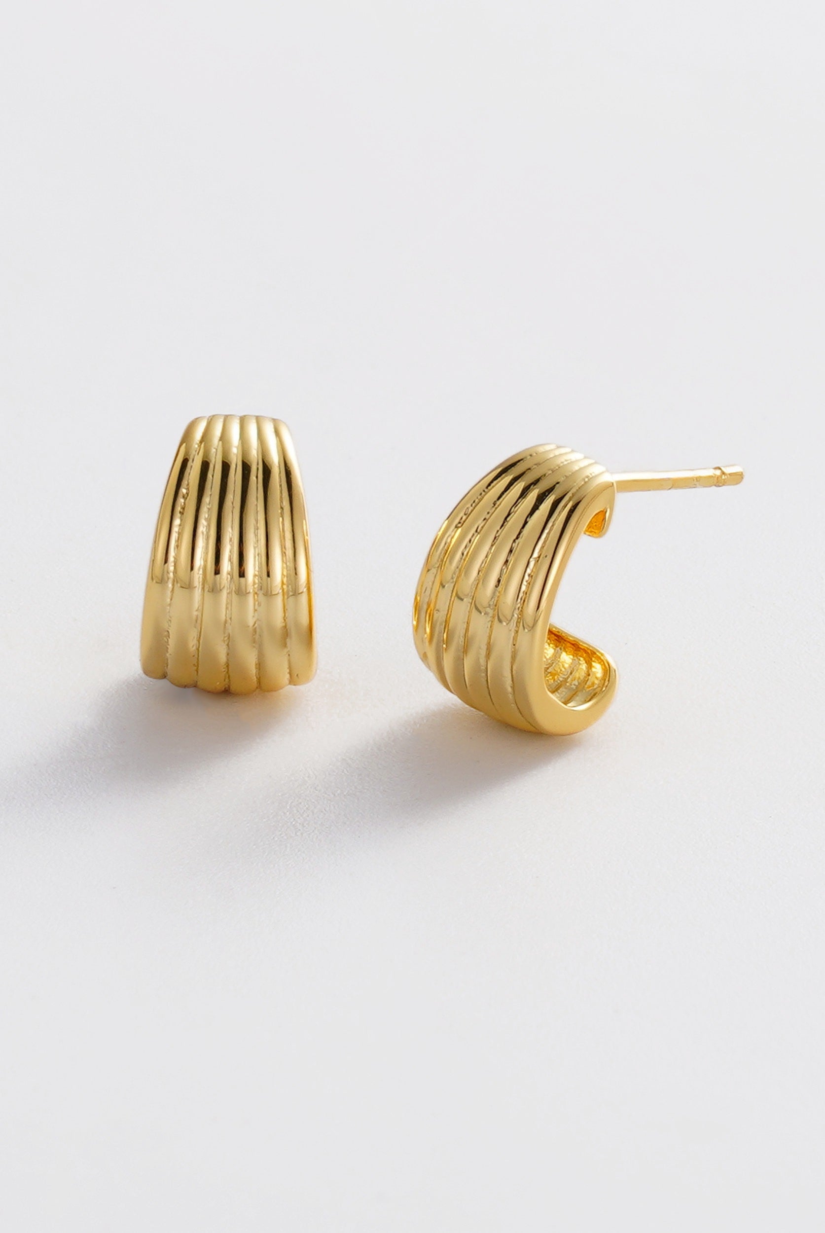 Sasha Hoop Small - Gold