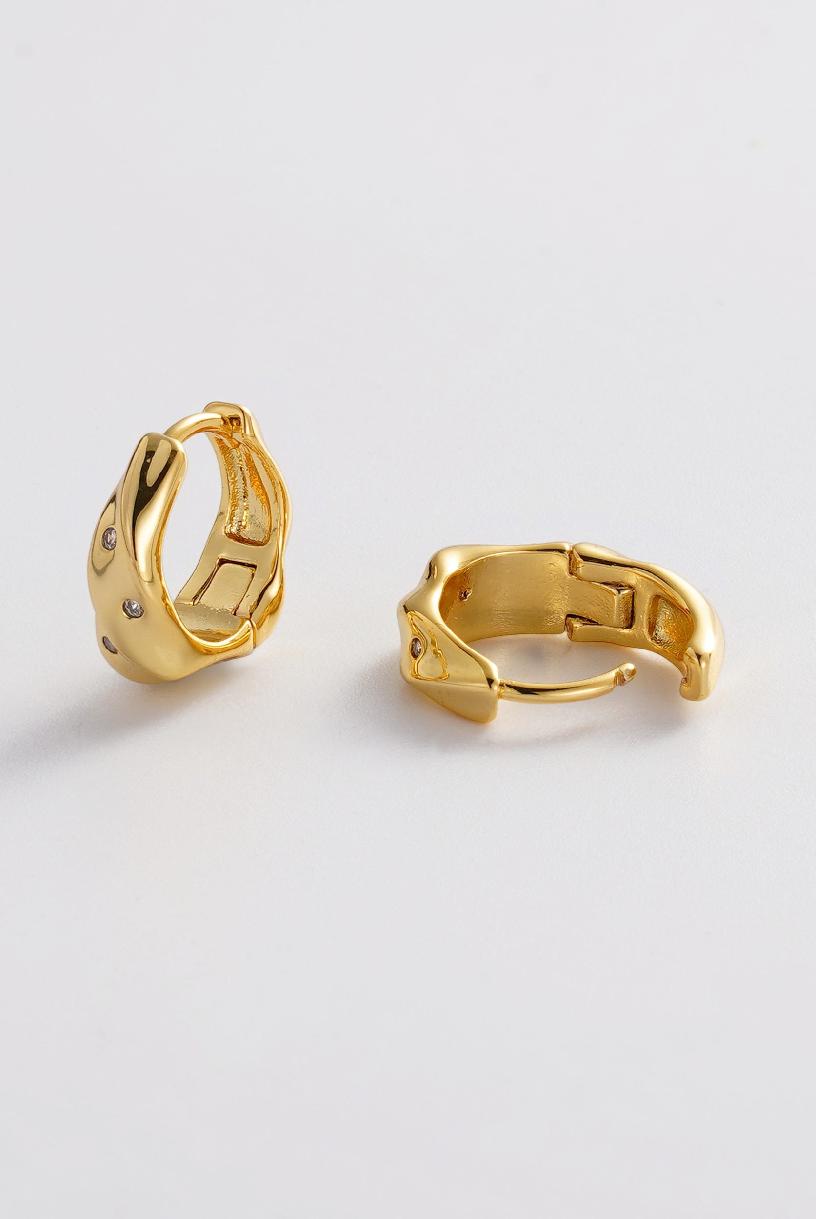 June Hoop - Gold