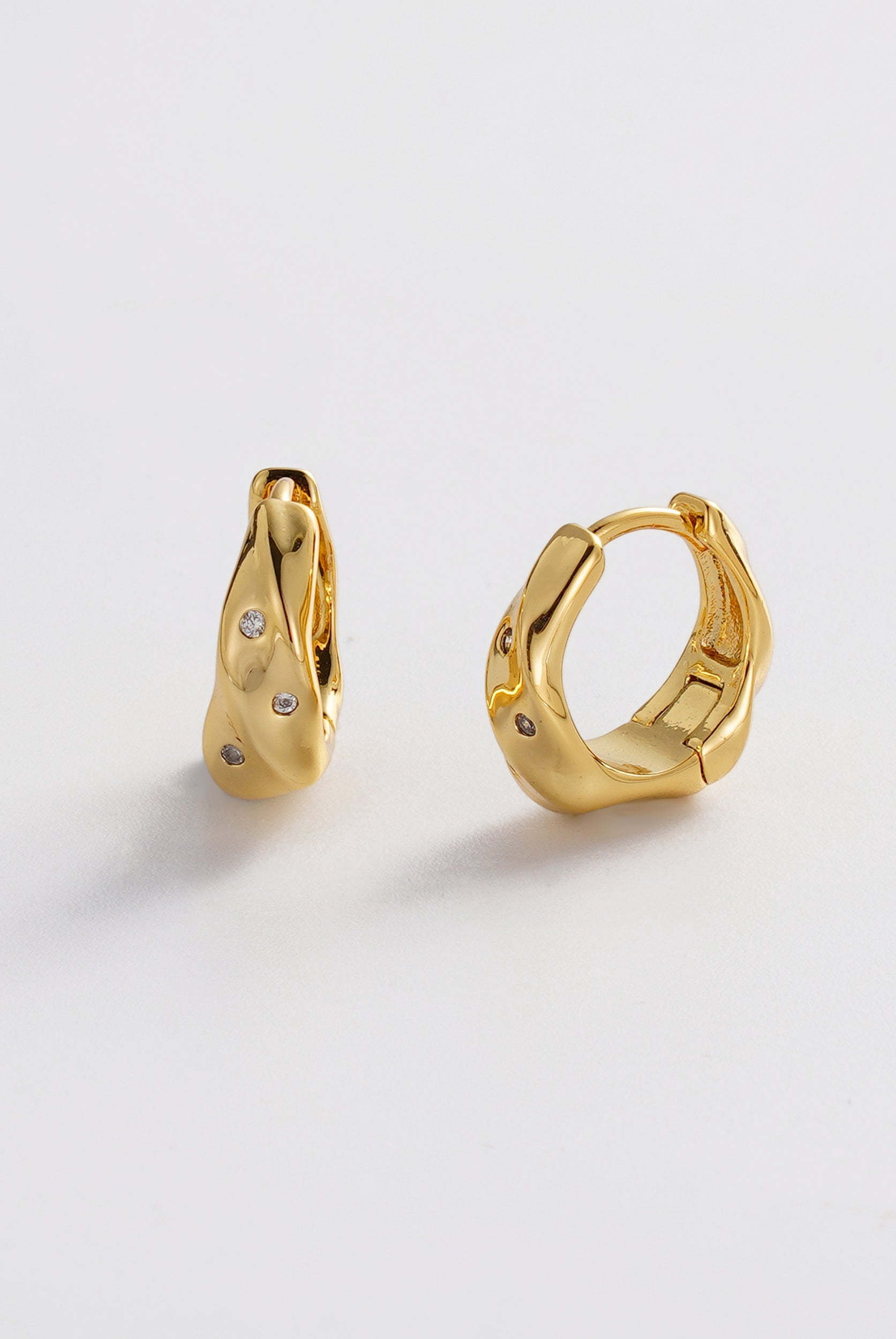 June Hoop - Gold
