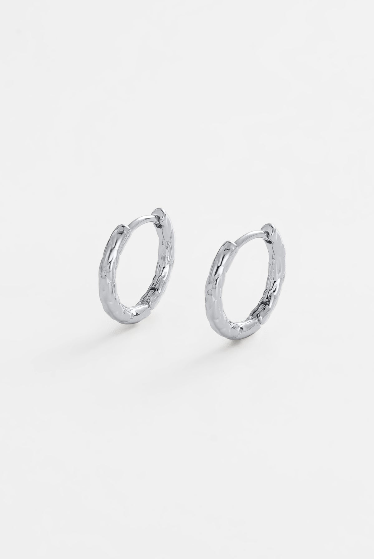 Lily Hoop - Small - Silver
