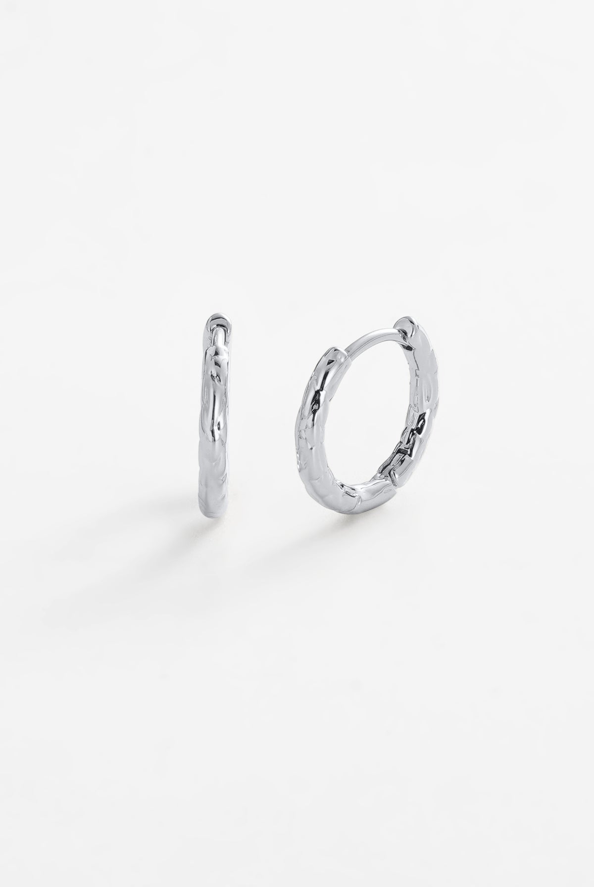 Lily Hoop - Small - Silver