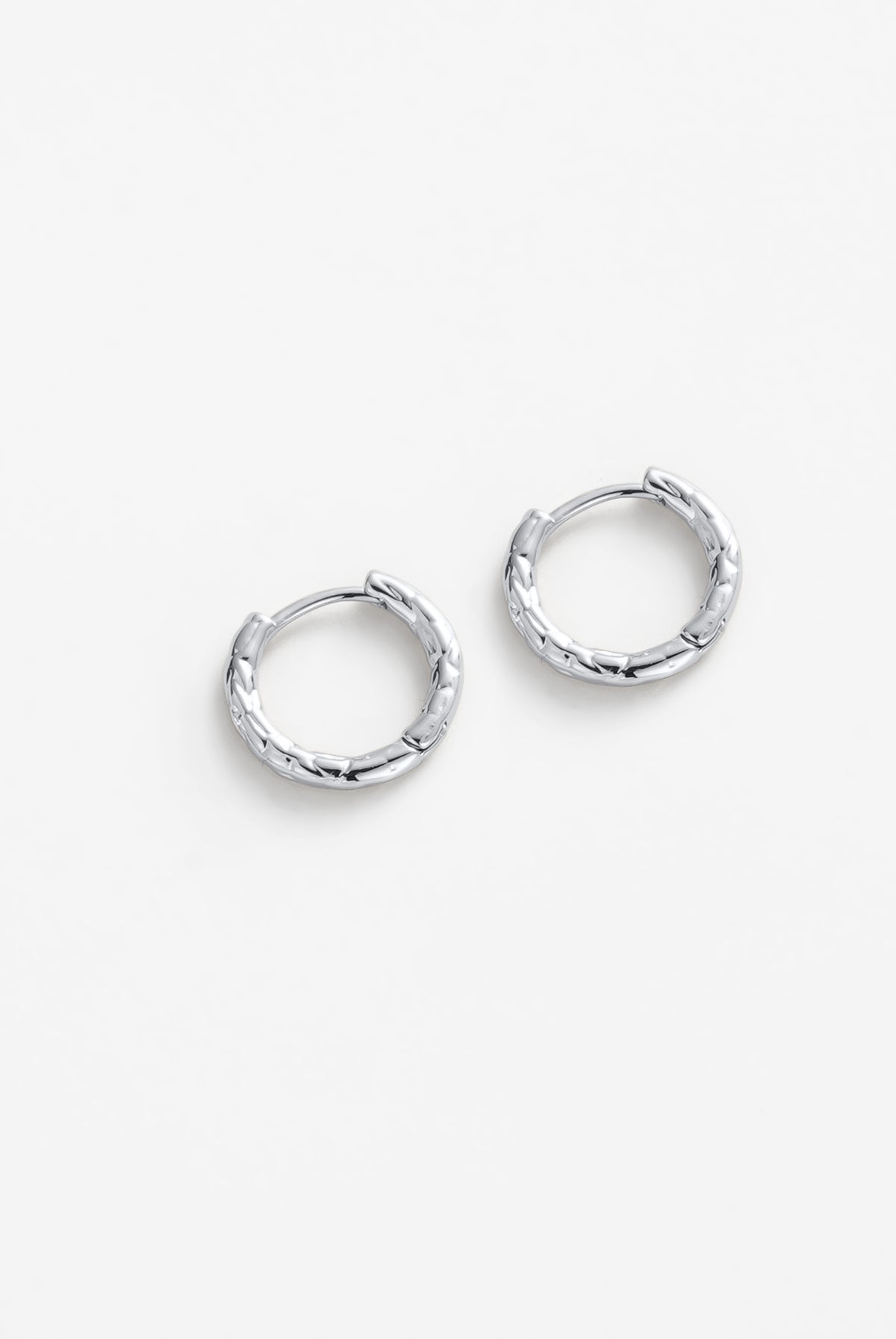 Lily Hoop - Small - Silver