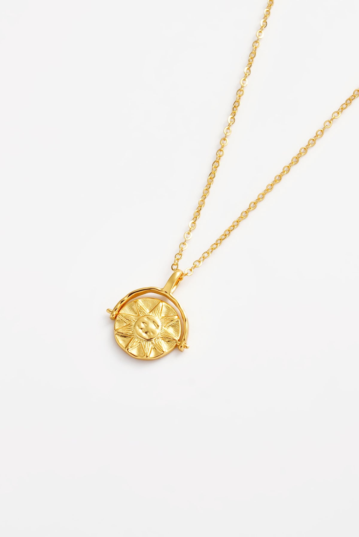Luna Pendant Necklace - Gold
