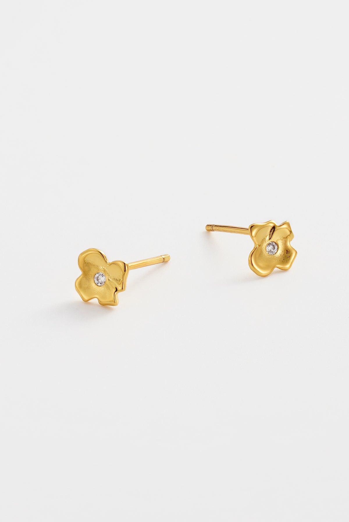 Fleur Stud - Gold