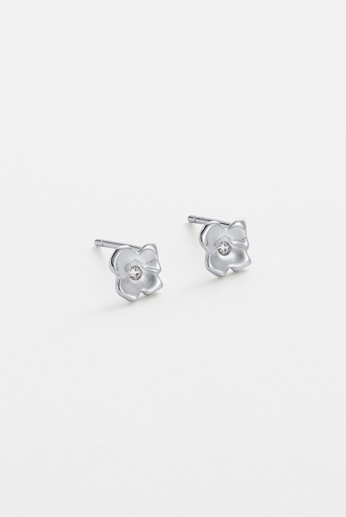 Fleur Stud - Silver