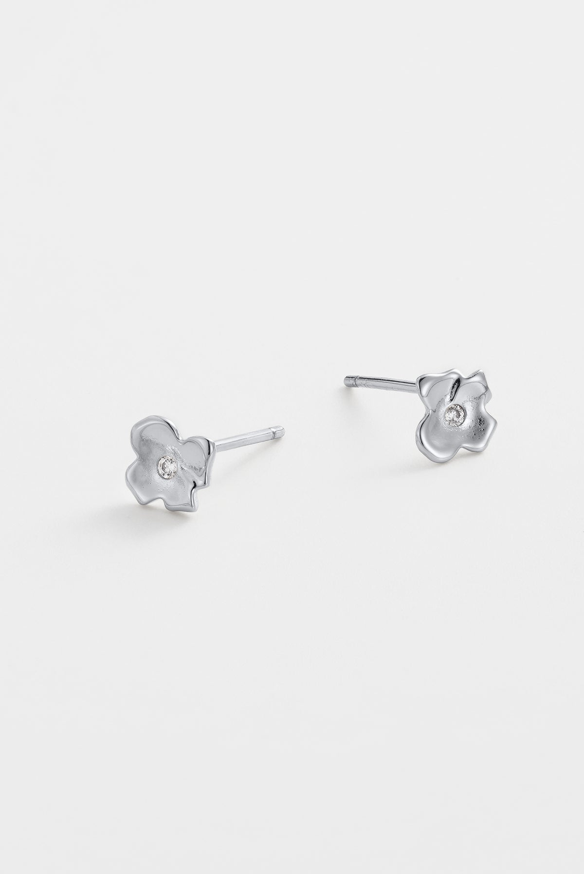Fleur Stud - Silver
