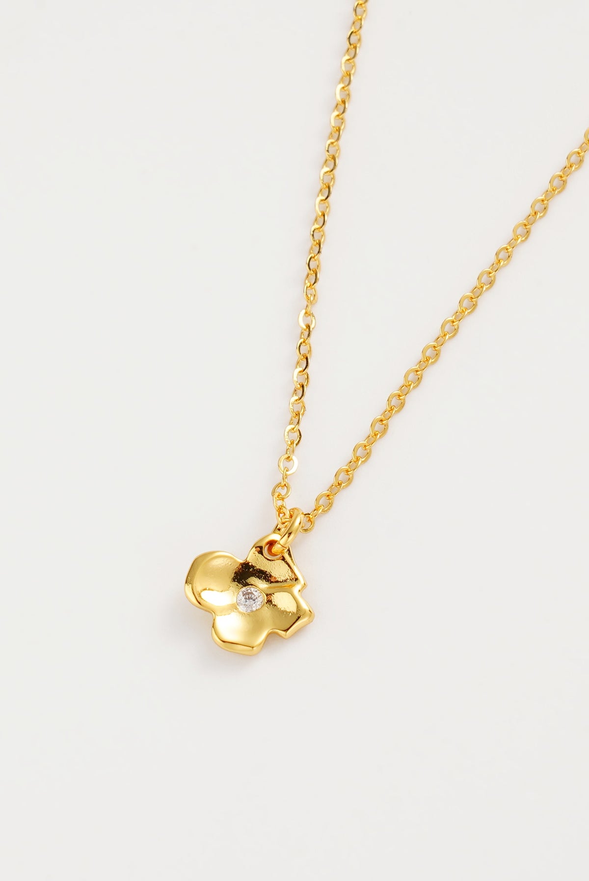 Fleur Necklace - Gold