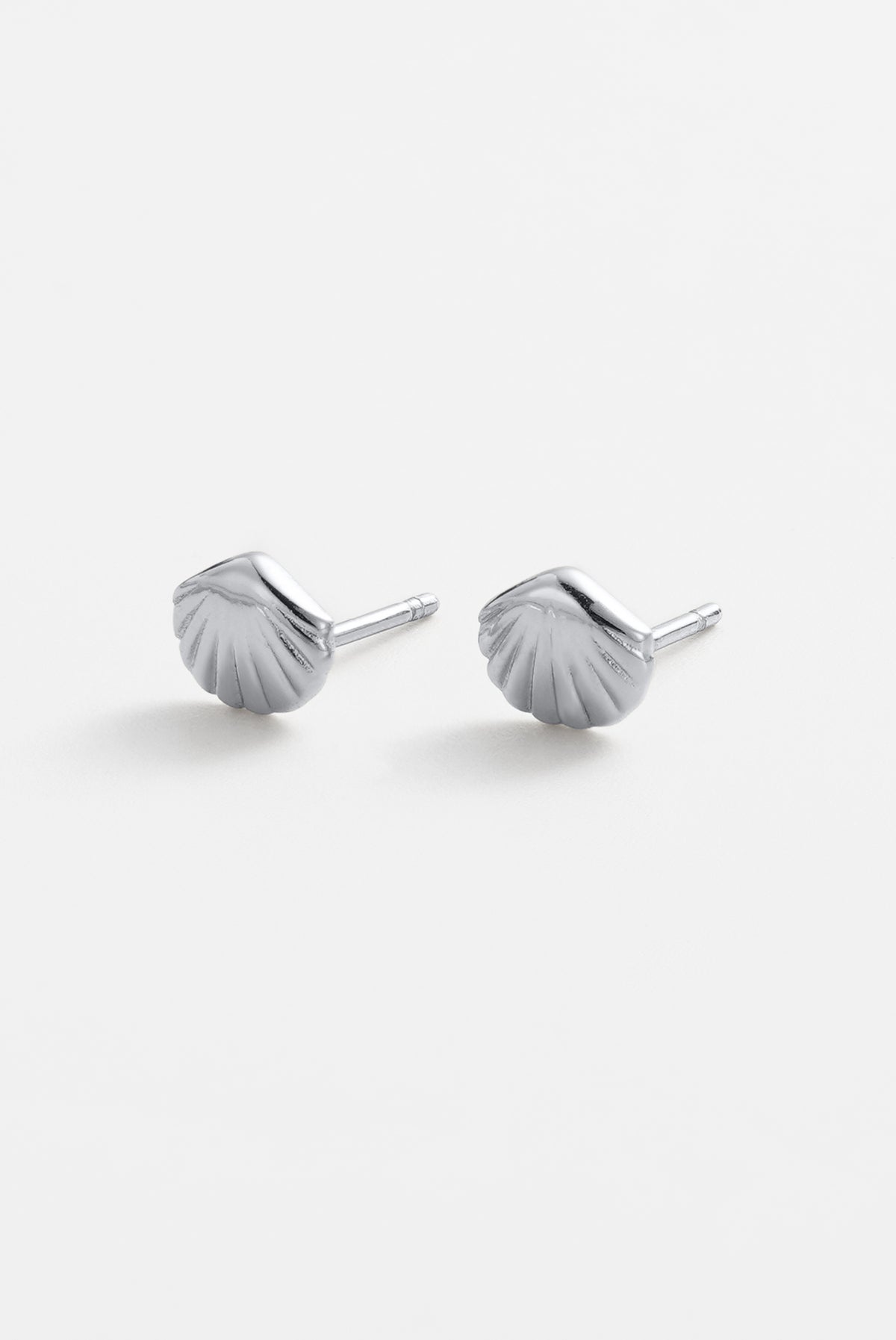 Shelly Stud - Silver