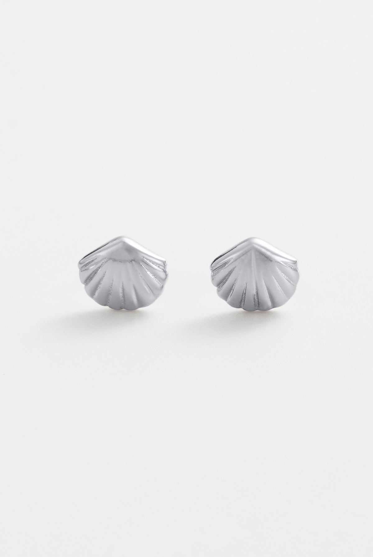 Shelly Stud - Silver