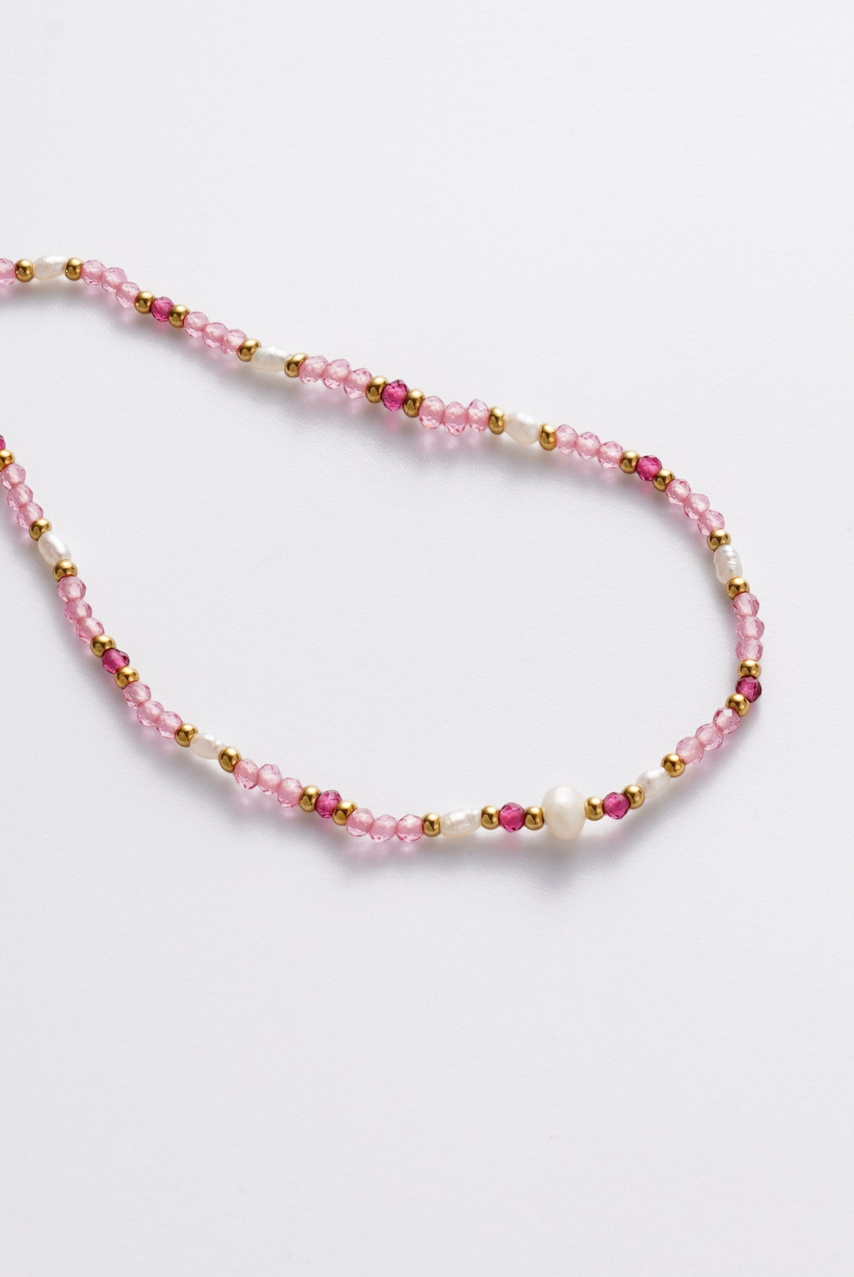 Monique Necklace - Pink