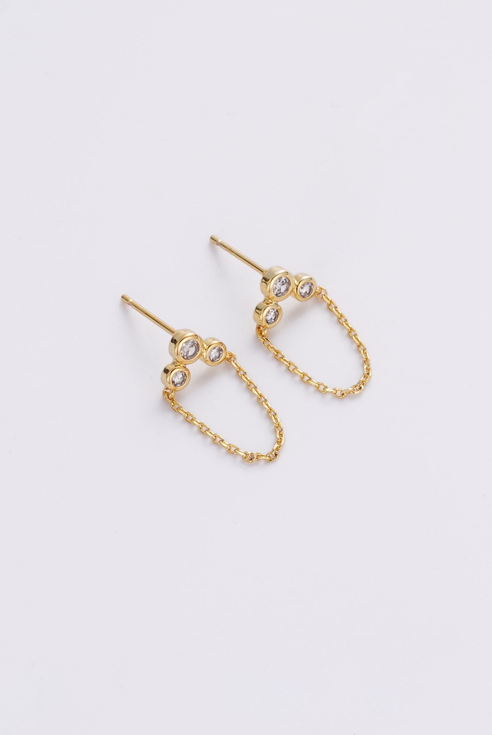 Tia Stud - Gold