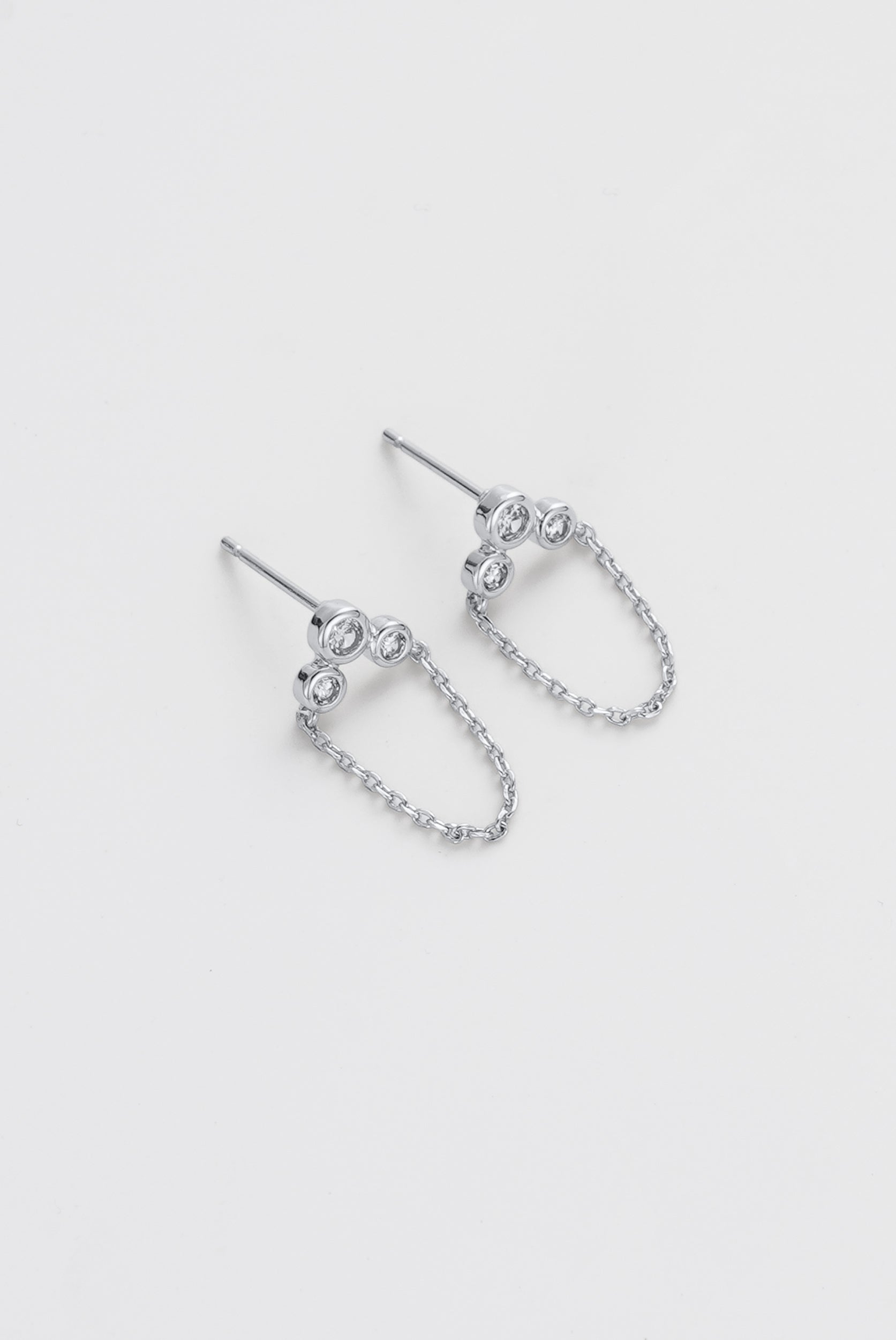 Tia Stud - Silver