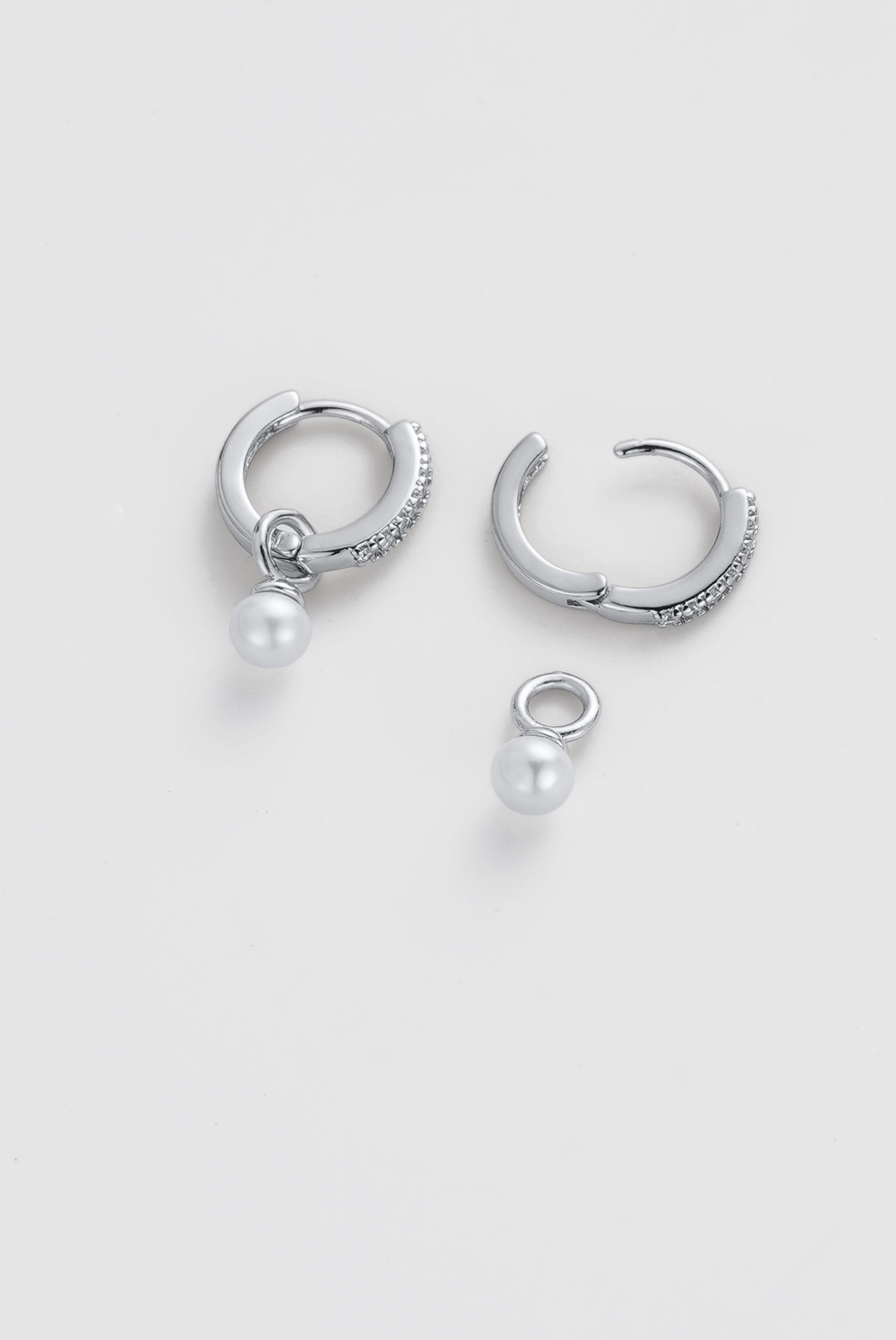 Scarlette Hoop Earring - Silver