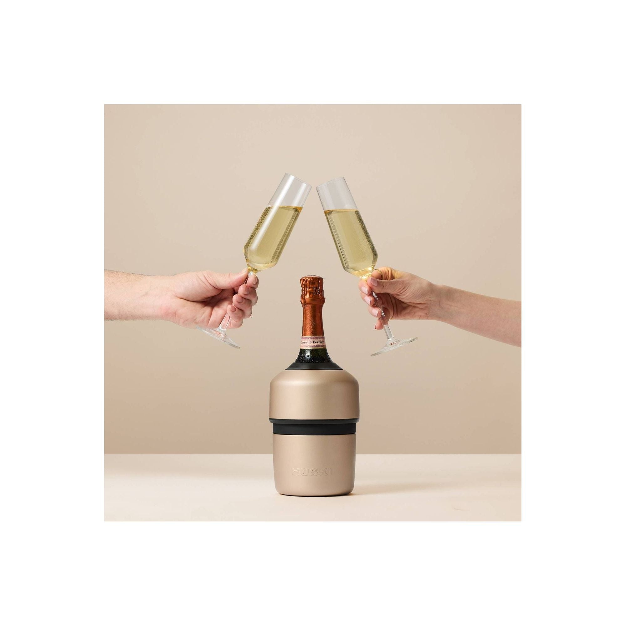 Huski Champagne Cooler - Powder Pink