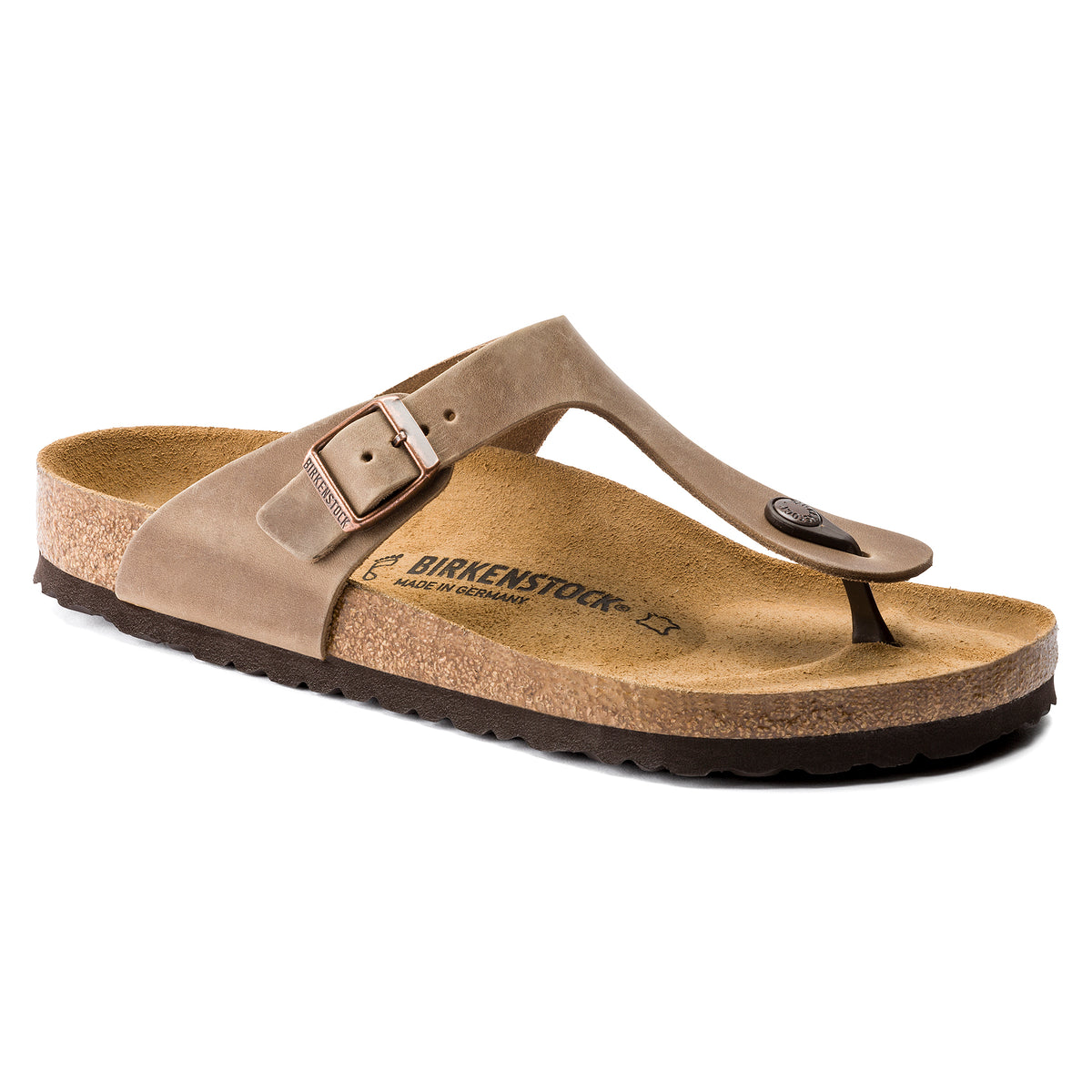 Gizeh Oiled Leather Tabacco Brown - Regular