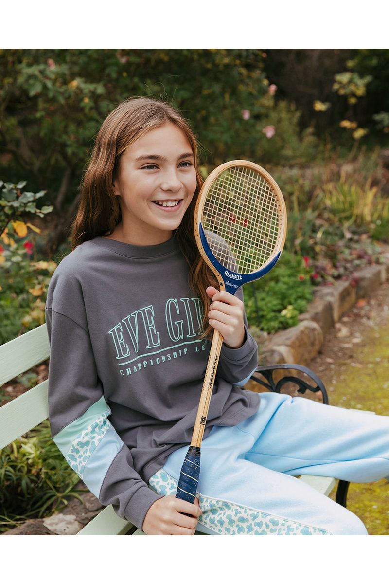 LEAGUE PANEL L/S TEE