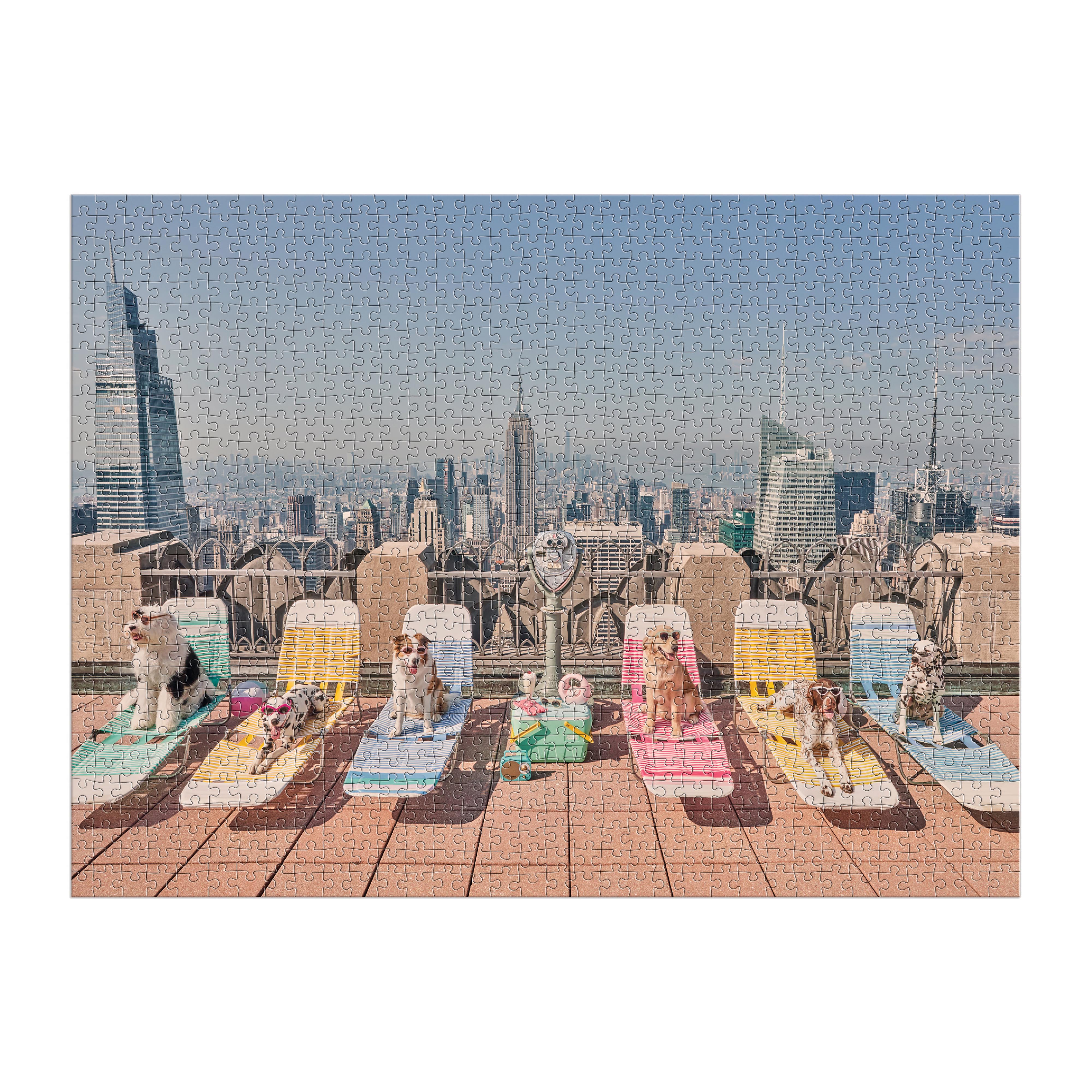 The Dogs of New York Puzzle ­1000pc - by Gray Malin