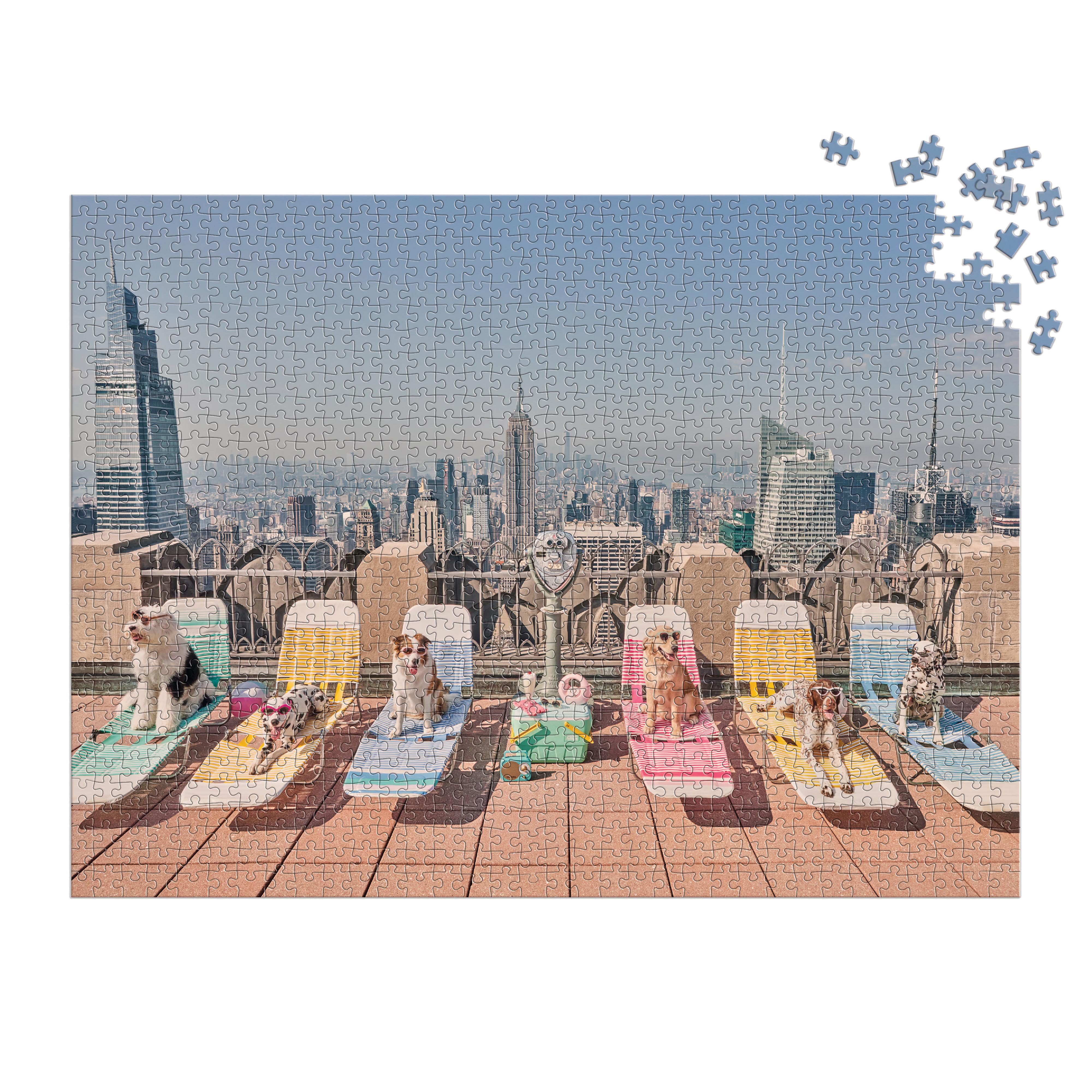 The Dogs of New York Puzzle ­1000pc - by Gray Malin