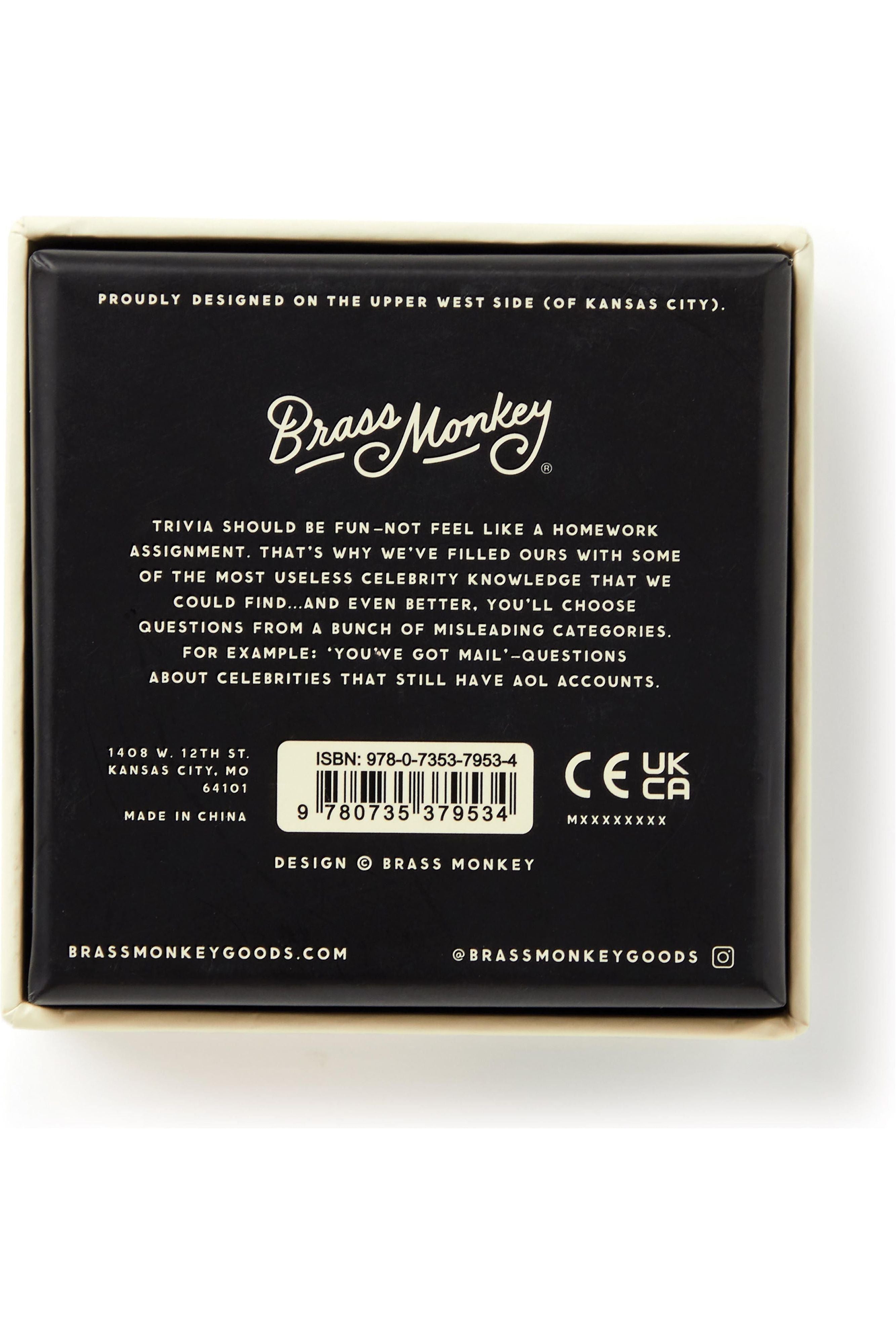 Brass Monkey Irrelevant Celebrity Trivia