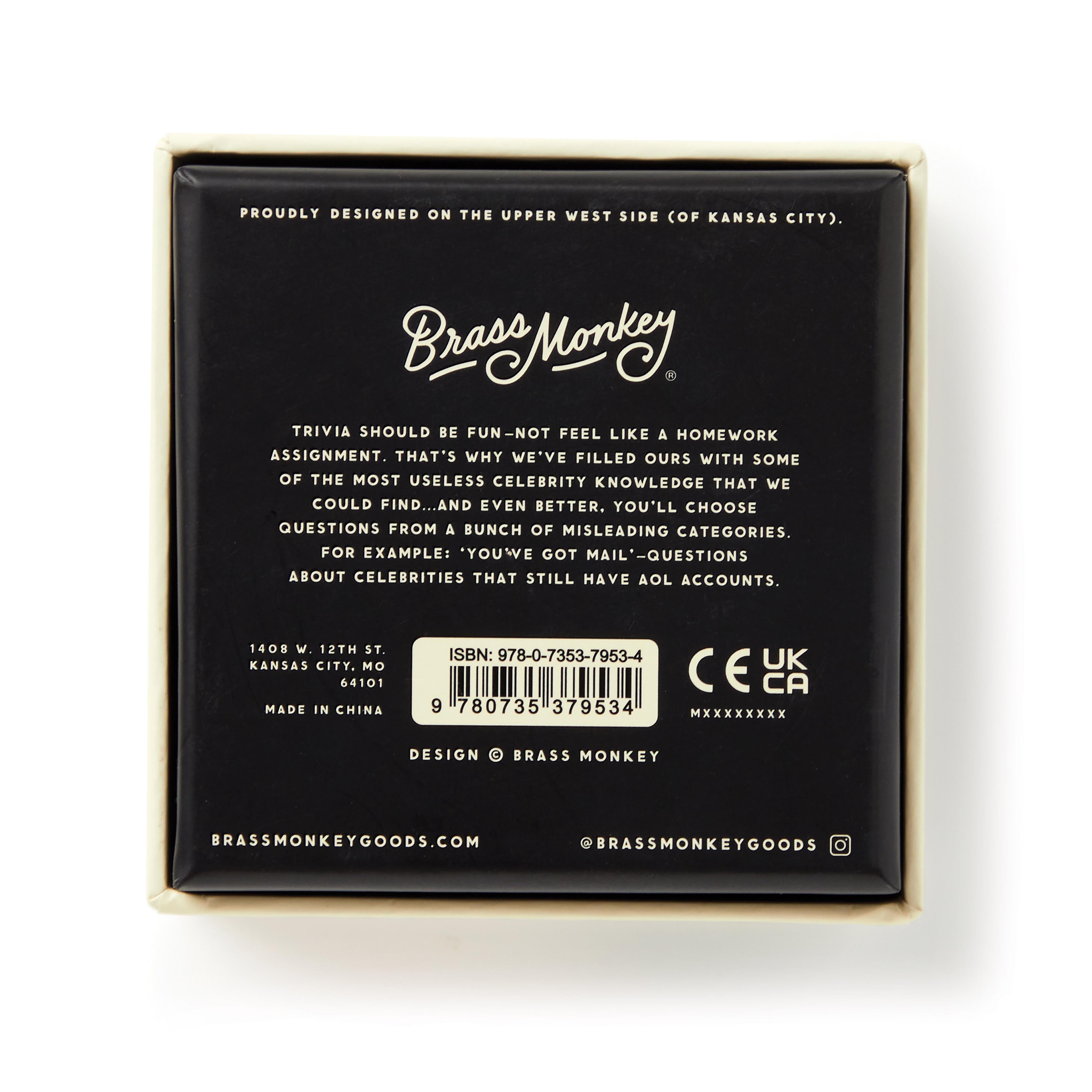 Brass Monkey Irrelevant Celebrity Trivia