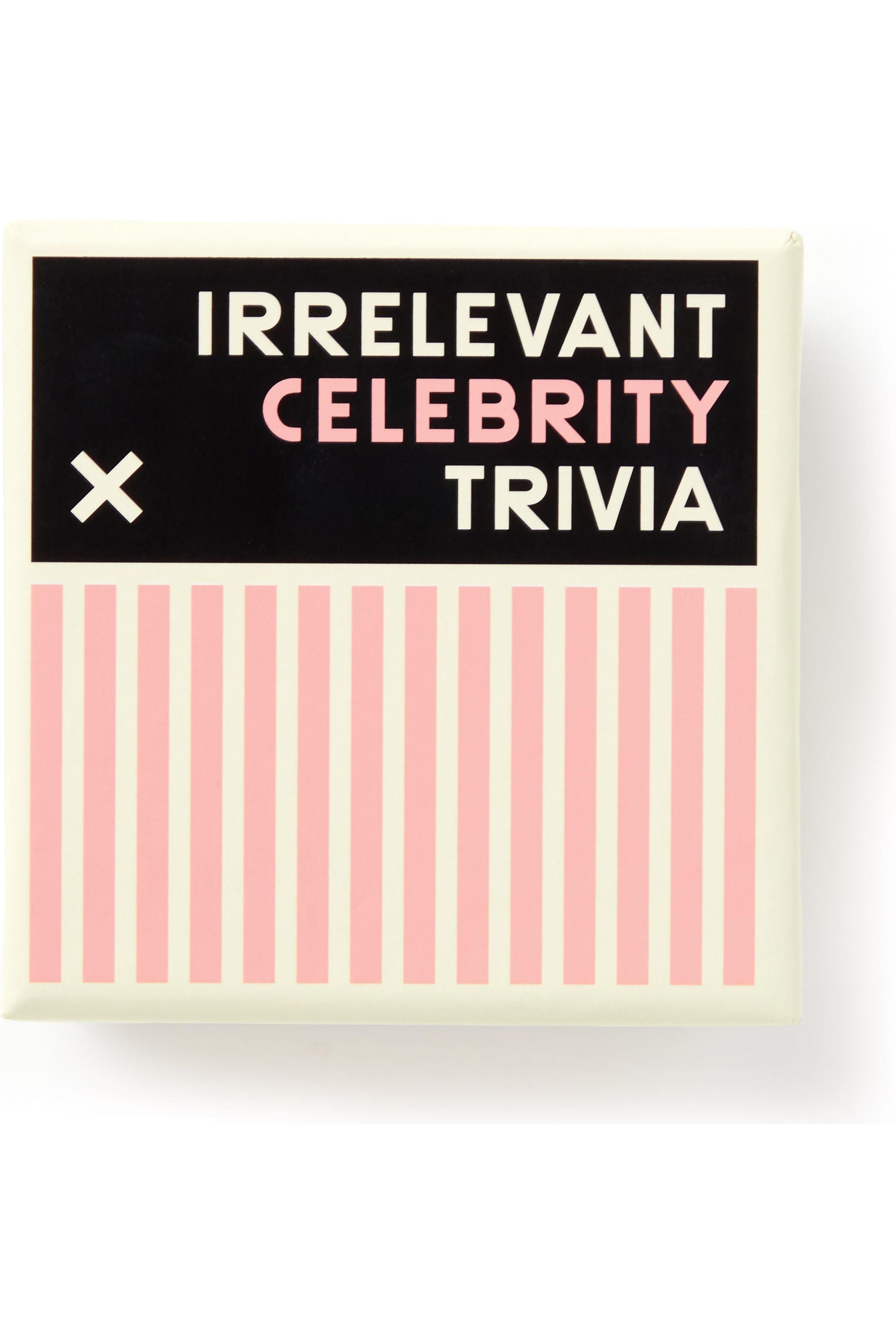 Brass Monkey Irrelevant Celebrity Trivia