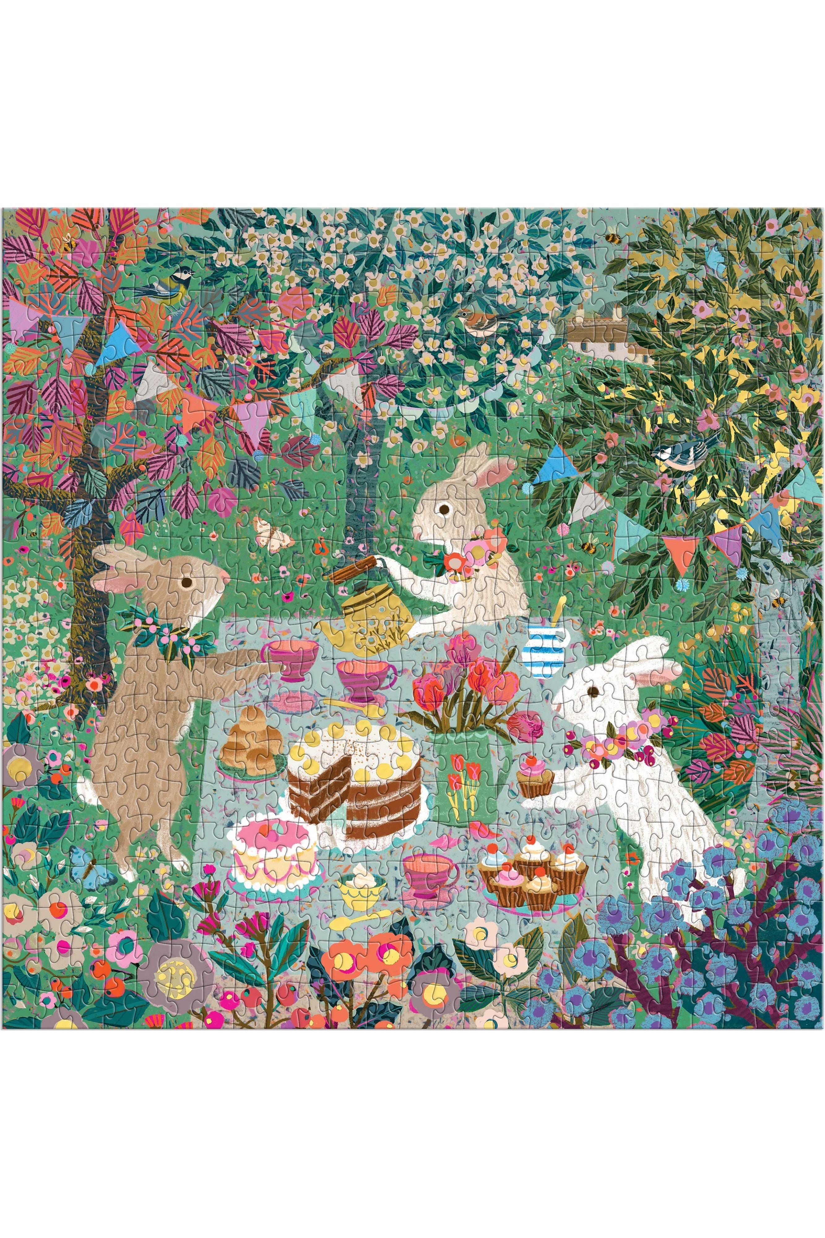 Puzzle - Spring Tea Party - 500 piece