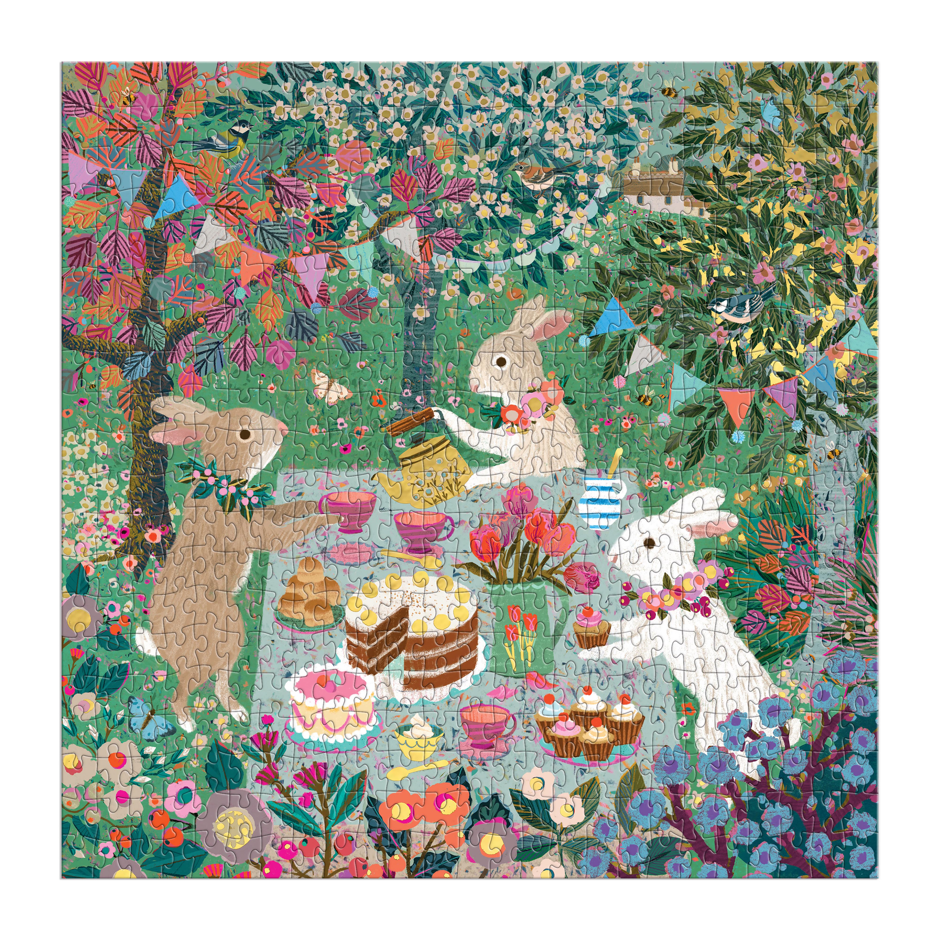 Puzzle - Spring Tea Party - 500 piece