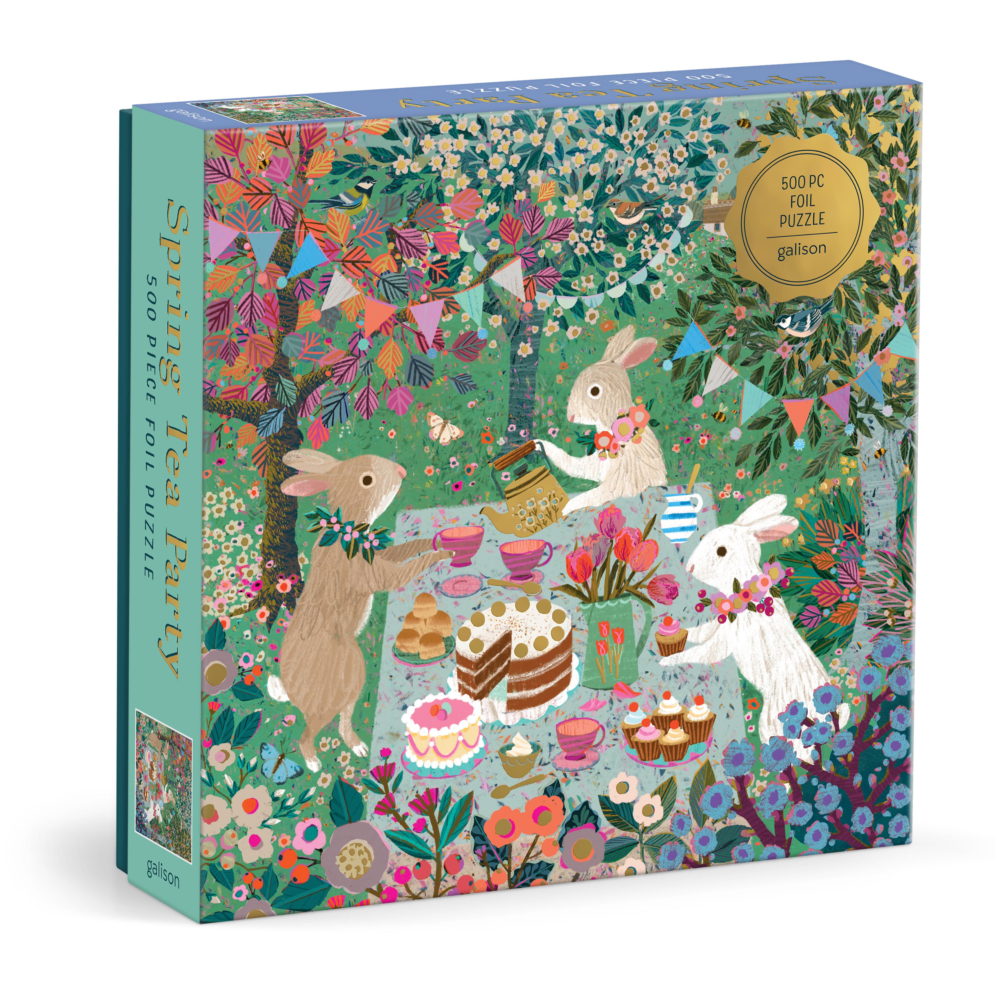 Puzzle - Spring Tea Party - 500 piece