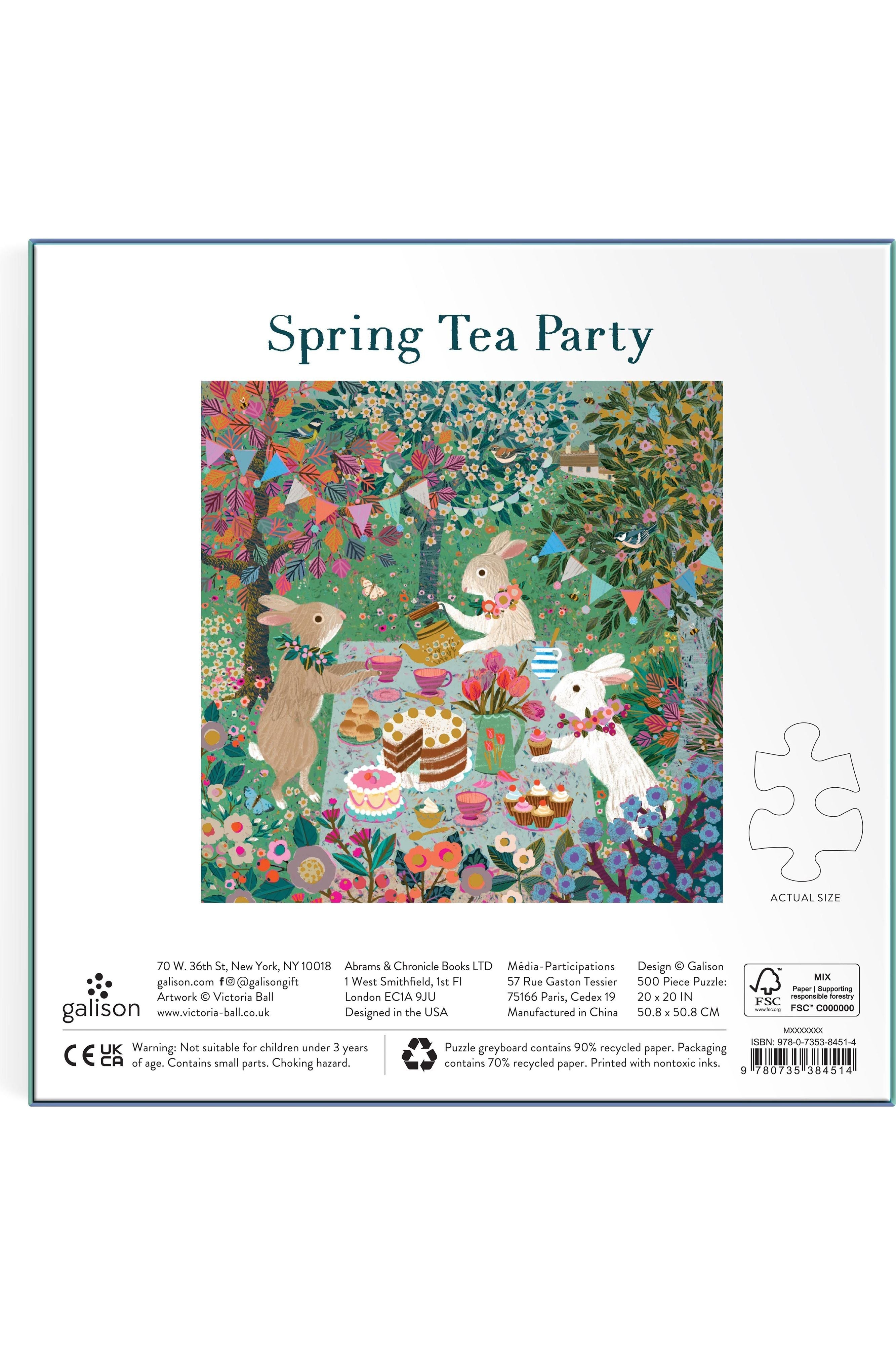 Puzzle - Spring Tea Party - 500 piece