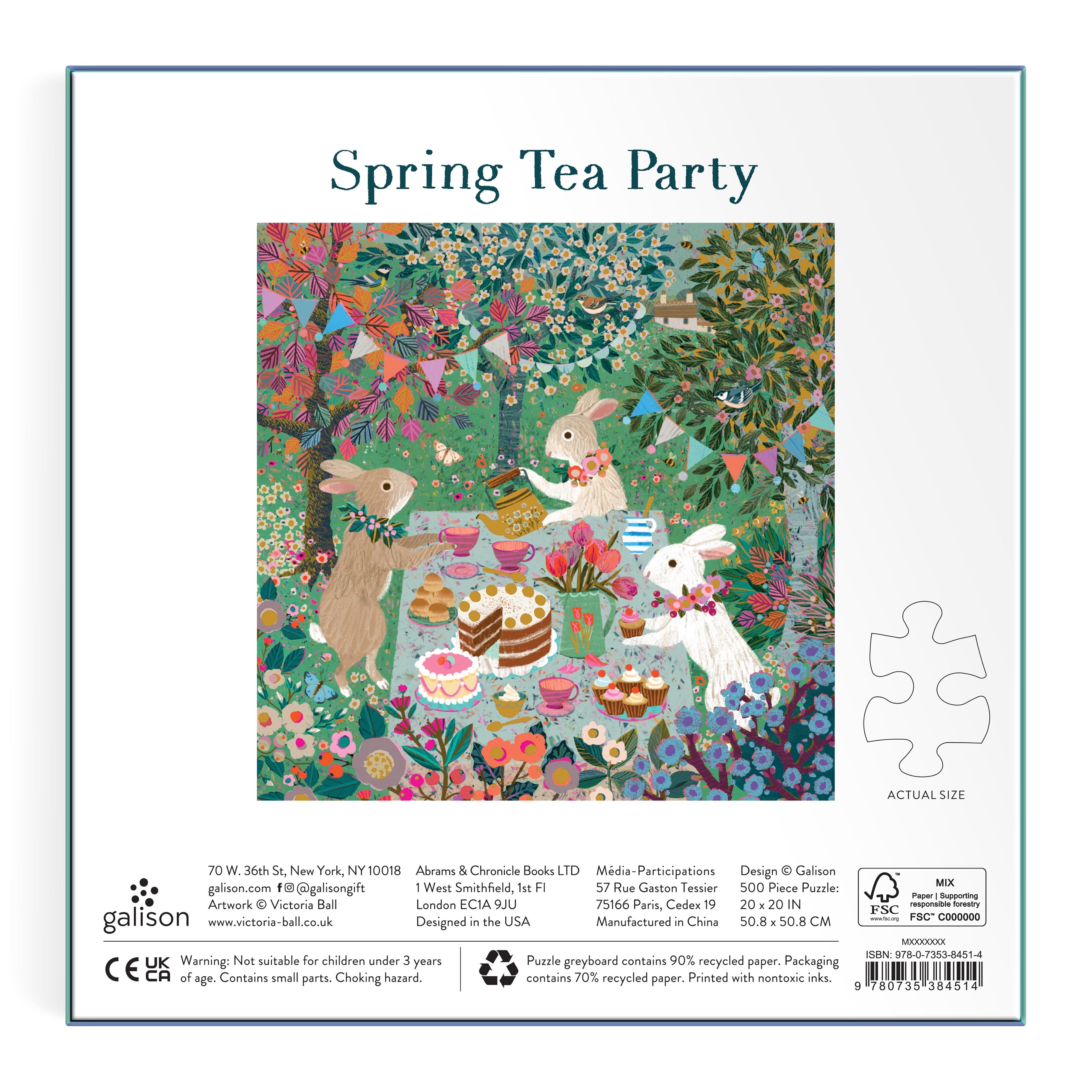 Puzzle - Spring Tea Party - 500 piece