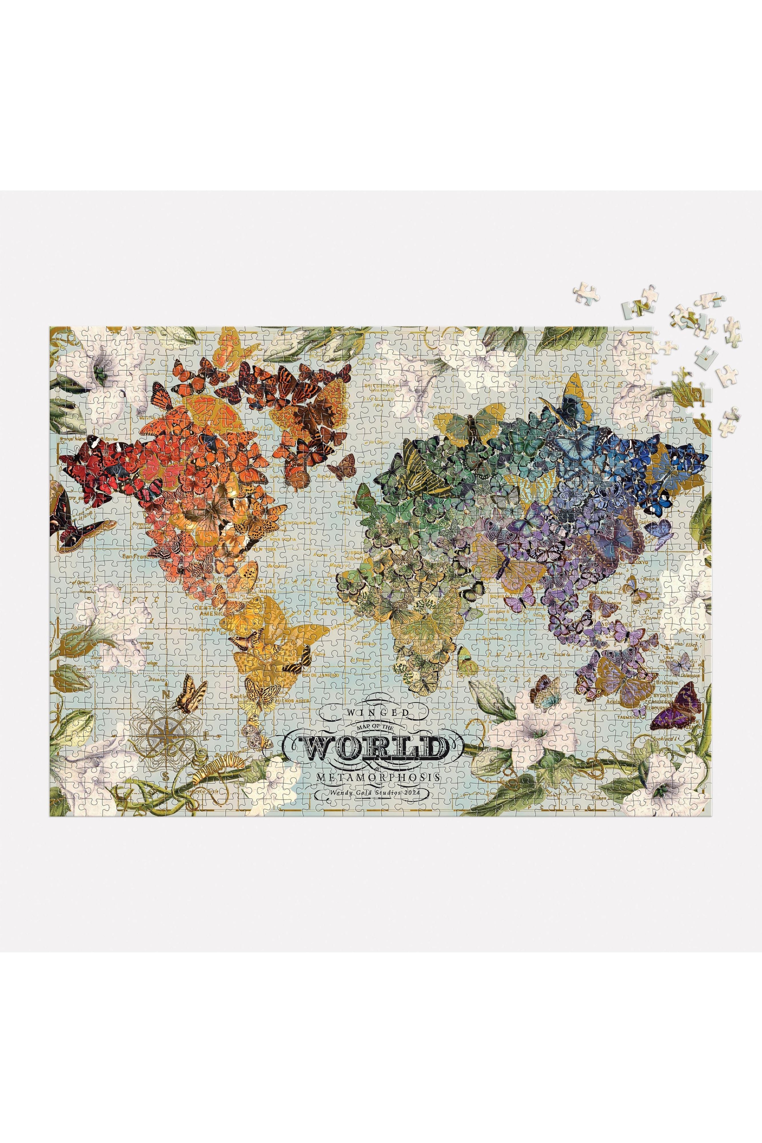 Puzzle - Wendy Gold Winged Metamorphisis - 1000pce