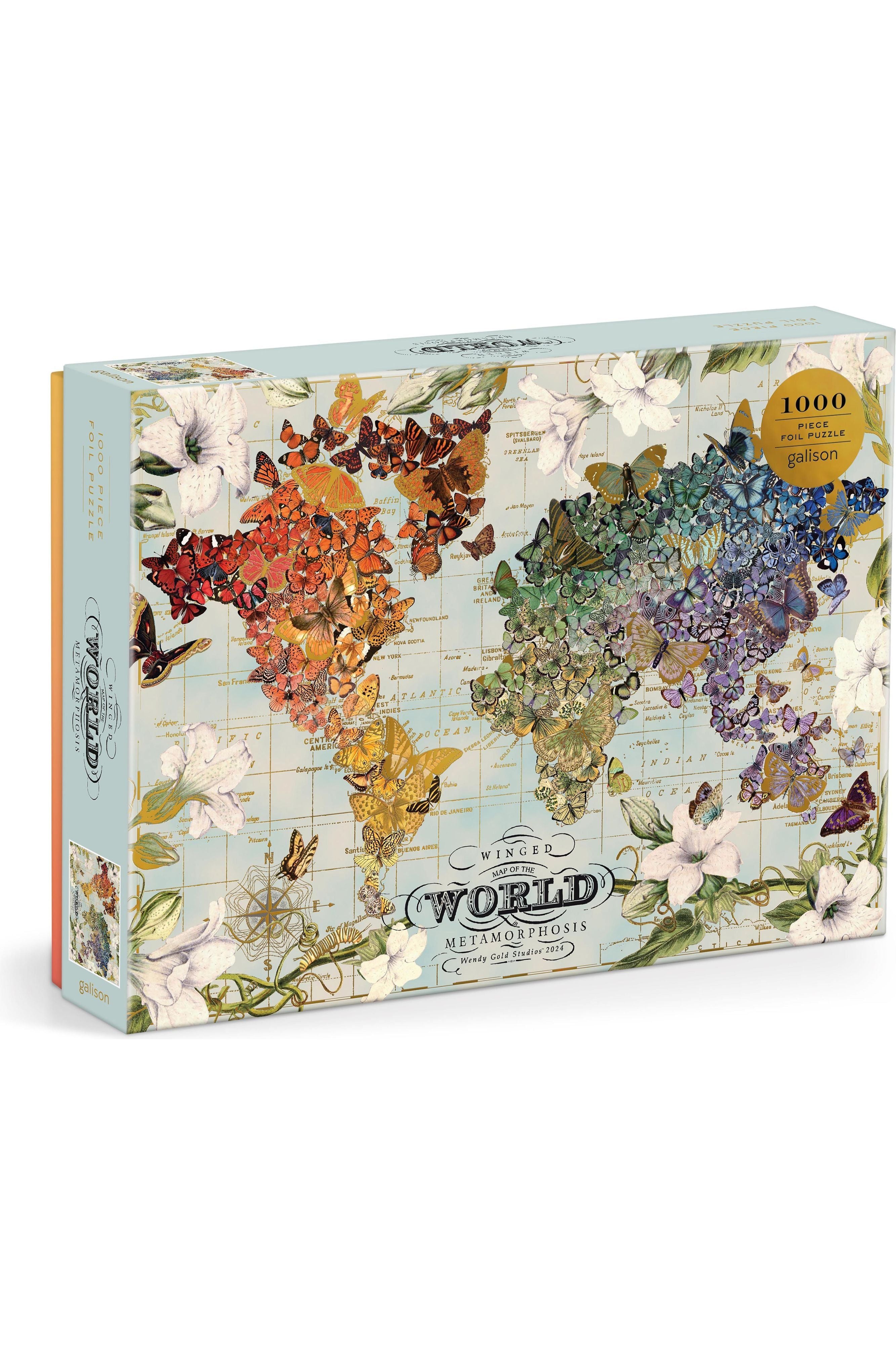 Puzzle - Wendy Gold Winged Metamorphisis - 1000pce