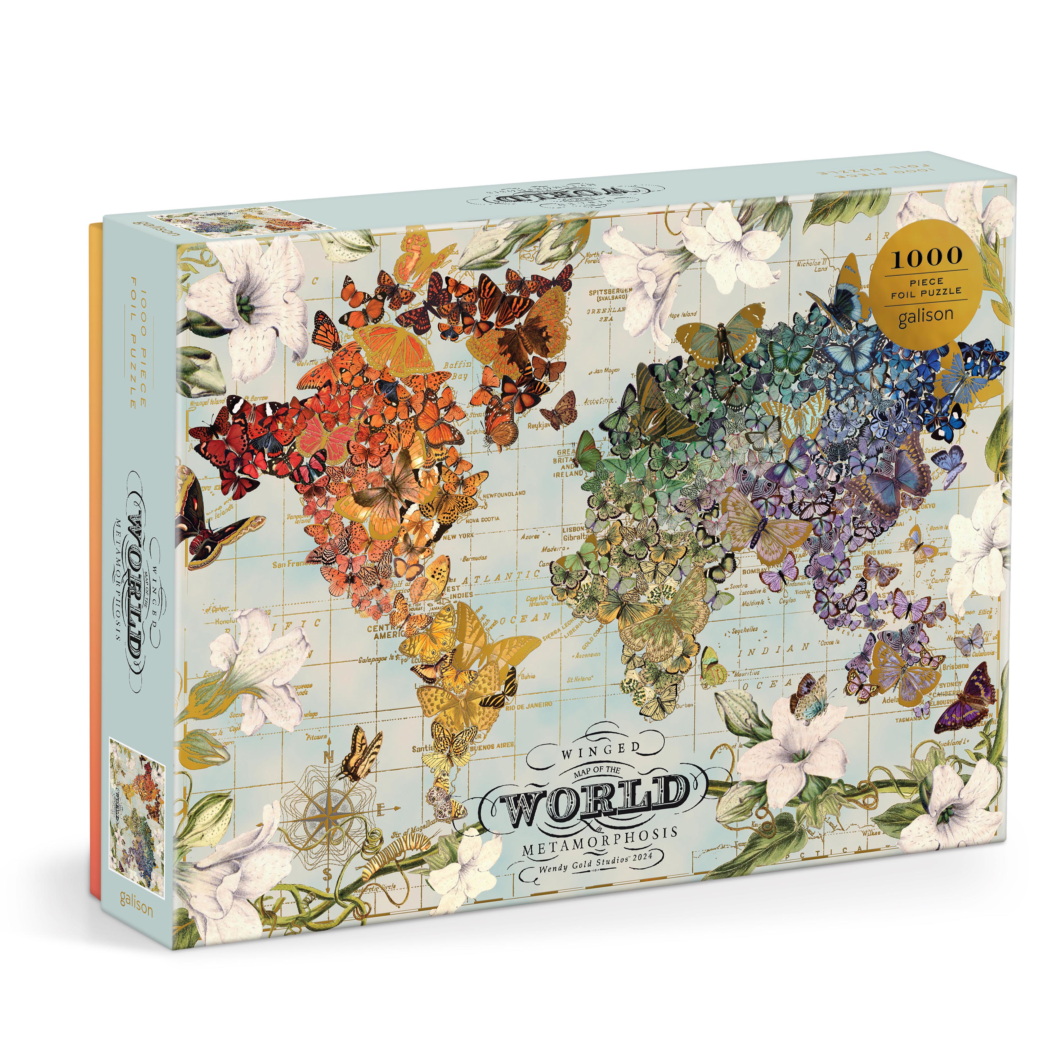 Puzzle - Wendy Gold Winged Metamorphisis - 1000pce
