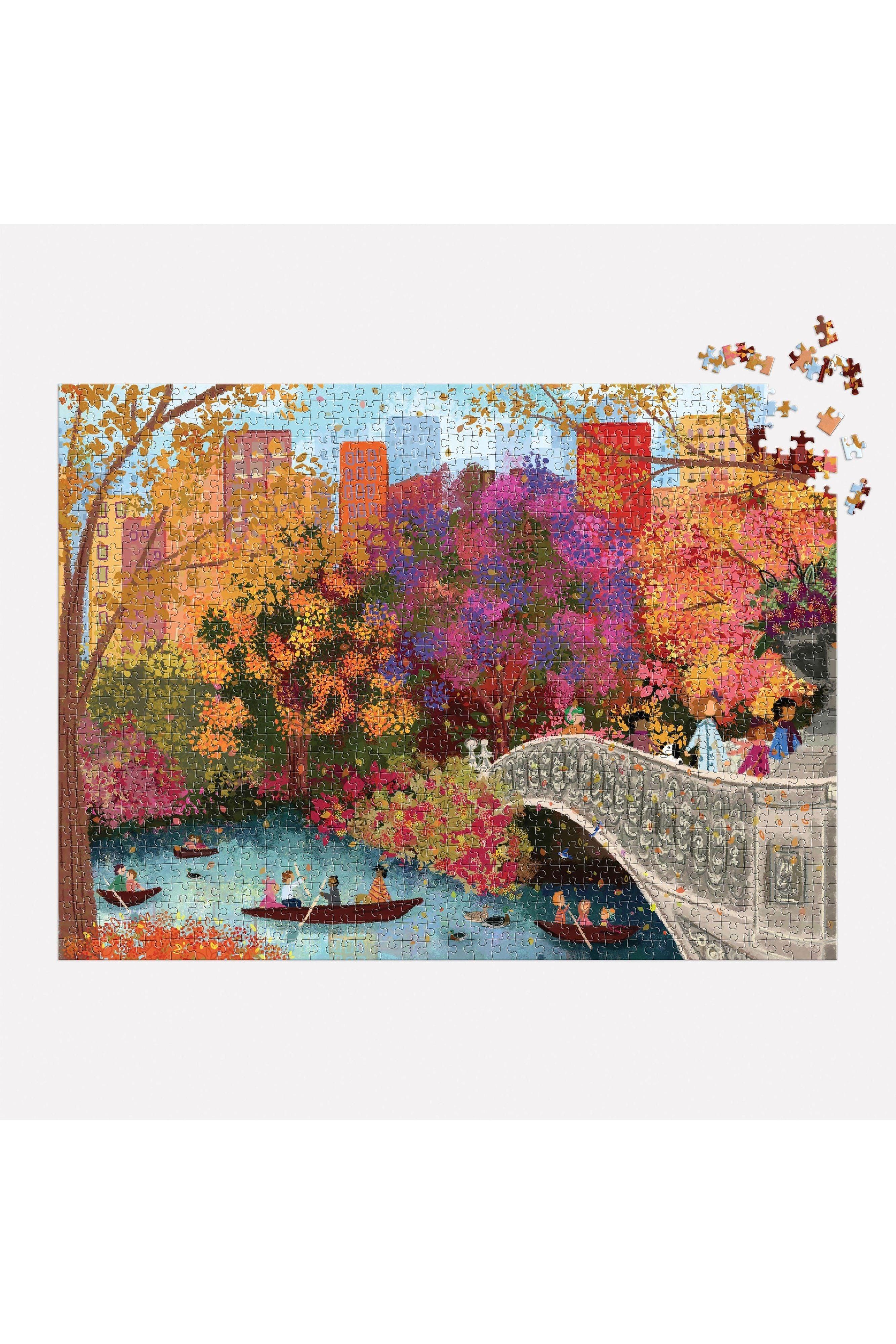Puzzle - Autumn on Bow Bridge - 1000pce