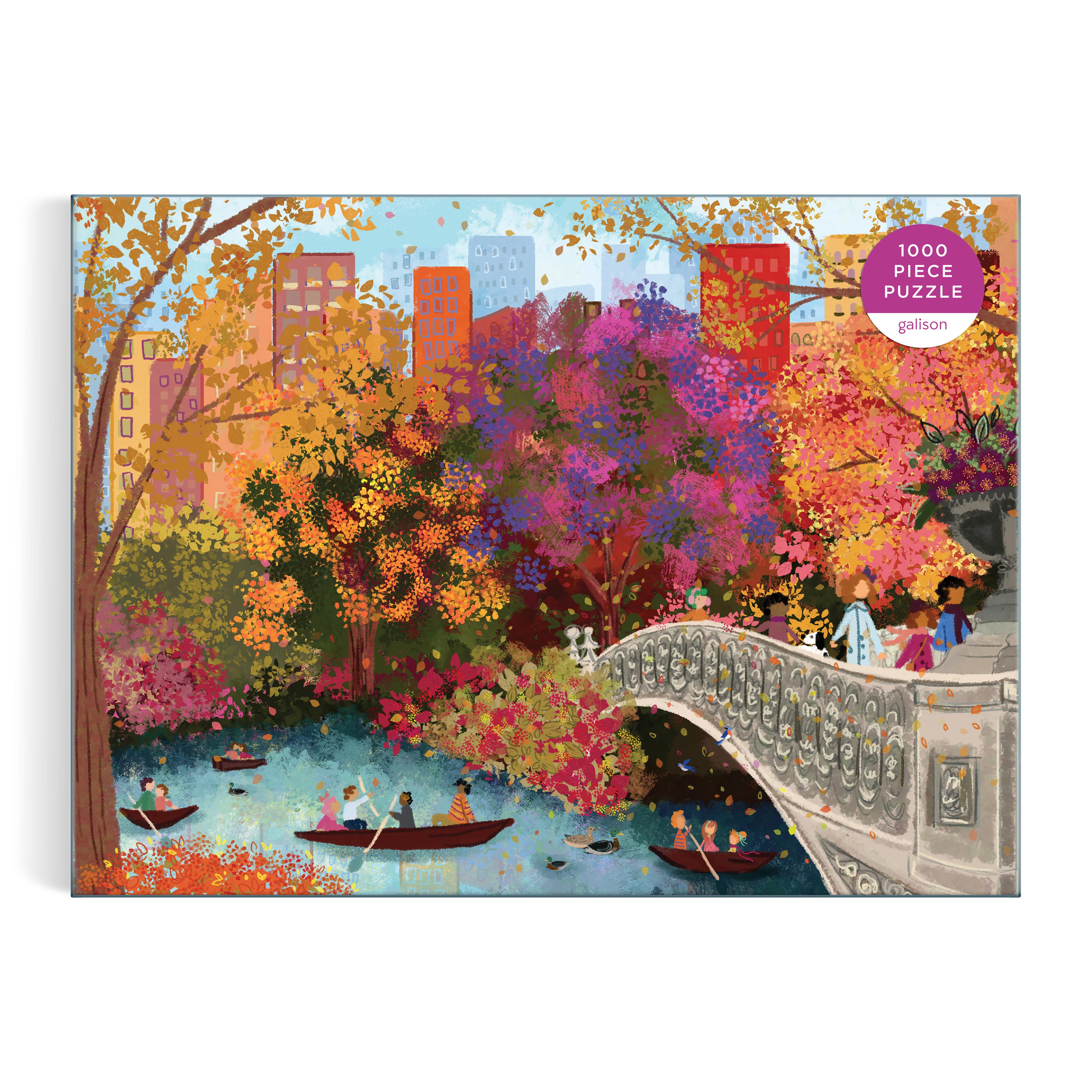 Puzzle - Autumn on Bow Bridge - 1000pce