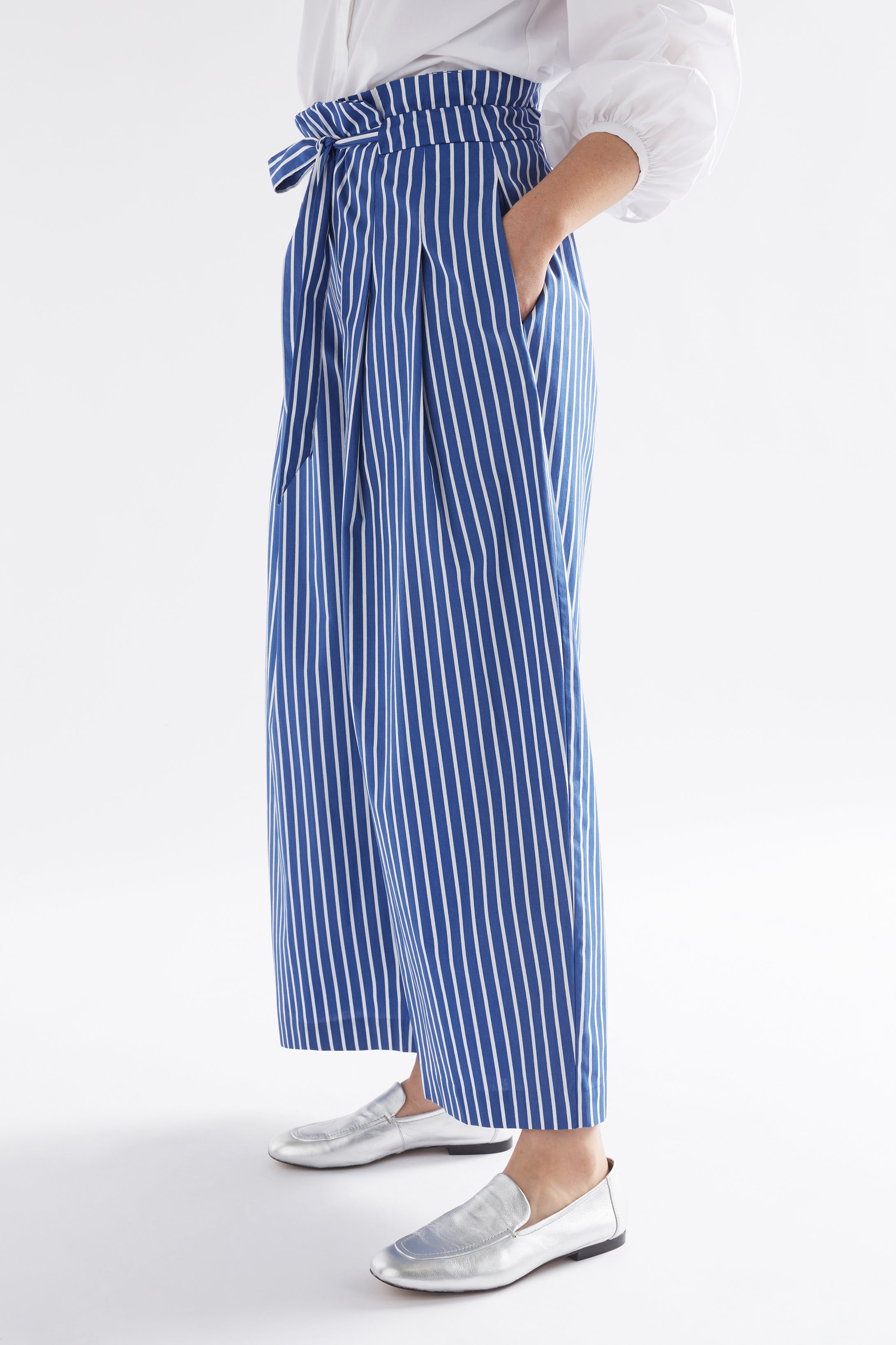 Ligne Pant - Blue Stripe