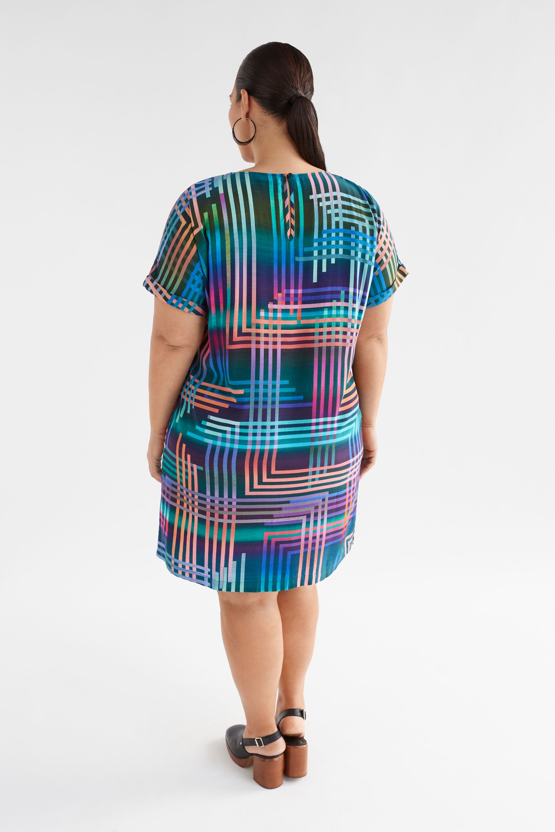 Eryn Dress - Ligheten Print Navy