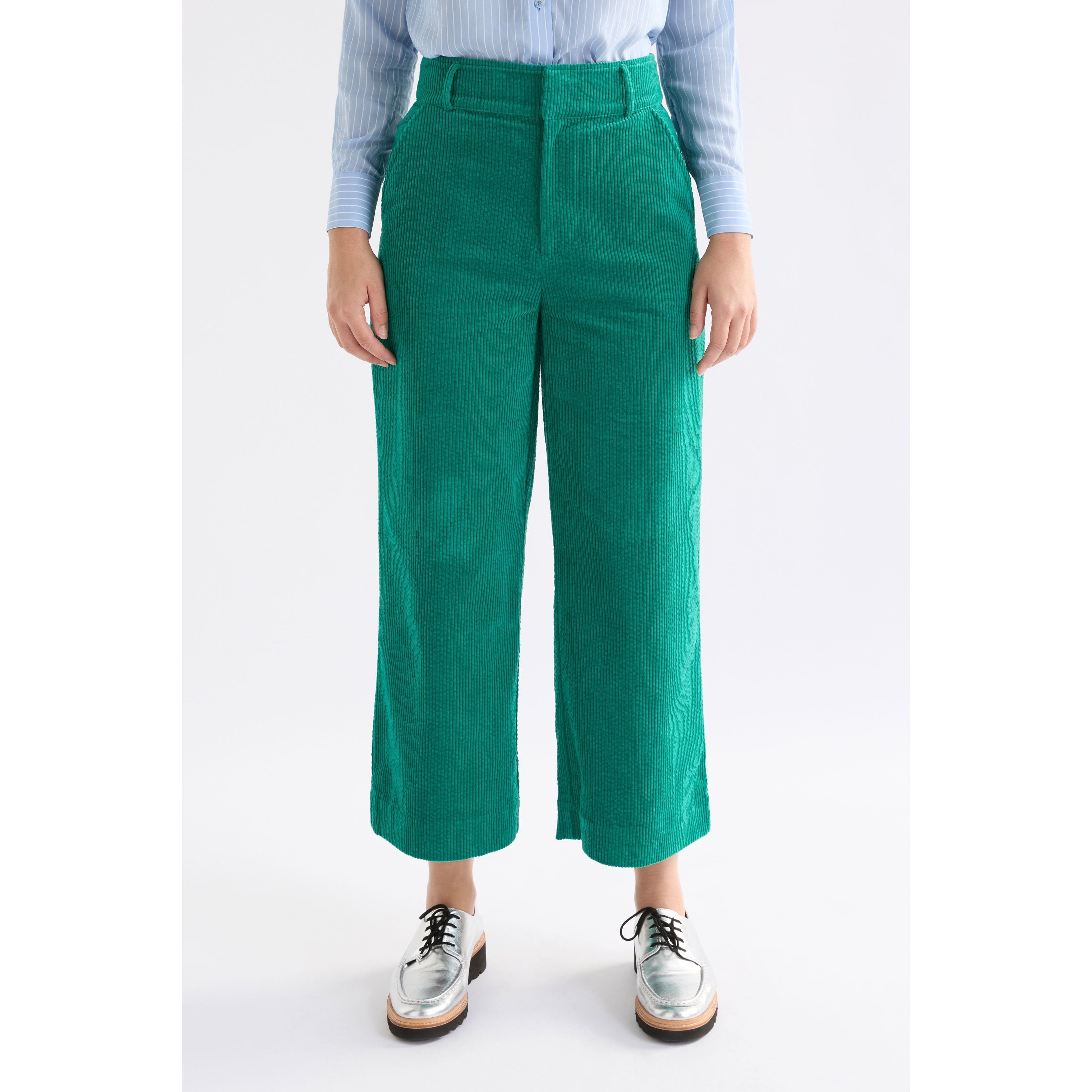 Rhes Cord Pant - Island Green