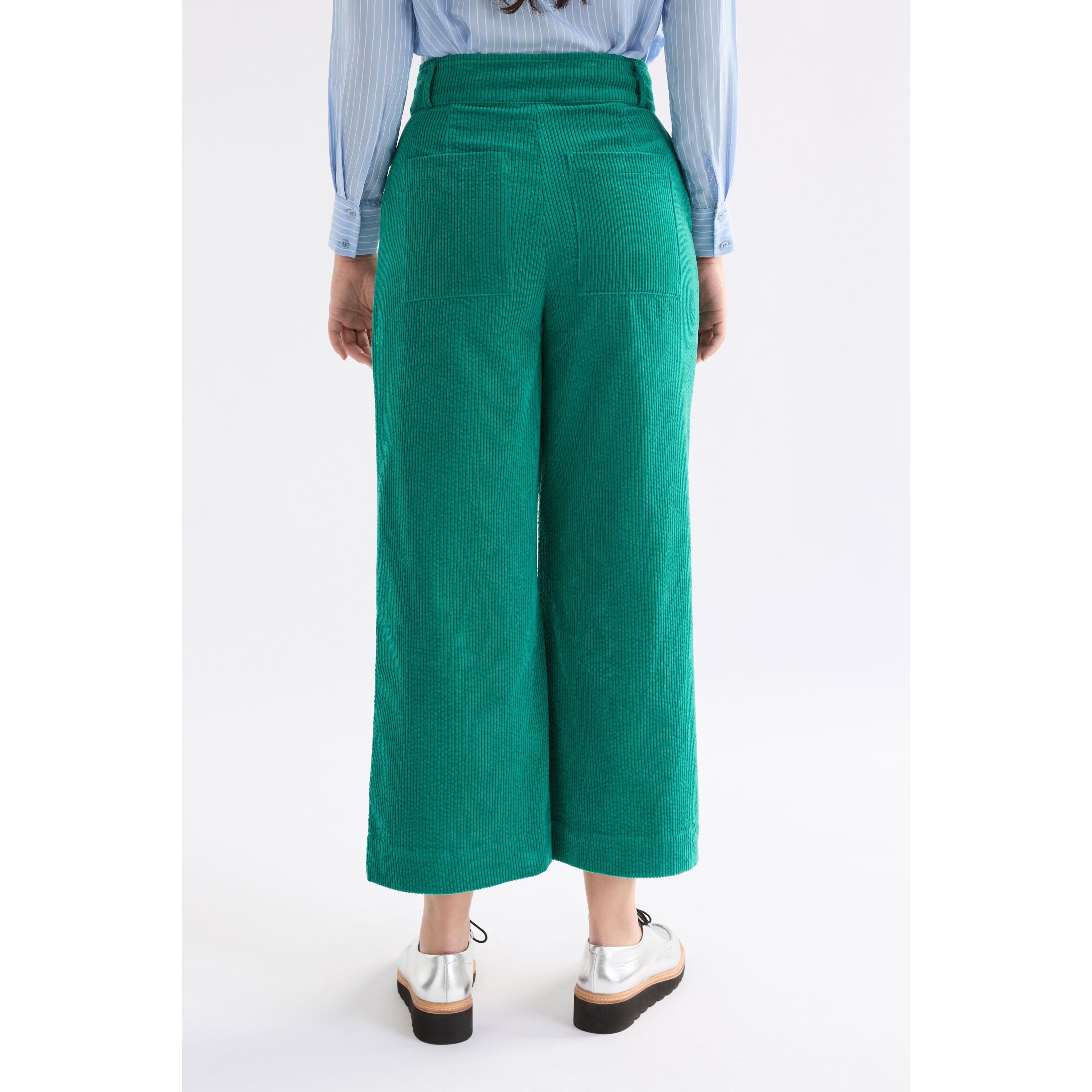 Rhes Cord Pant - Island Green