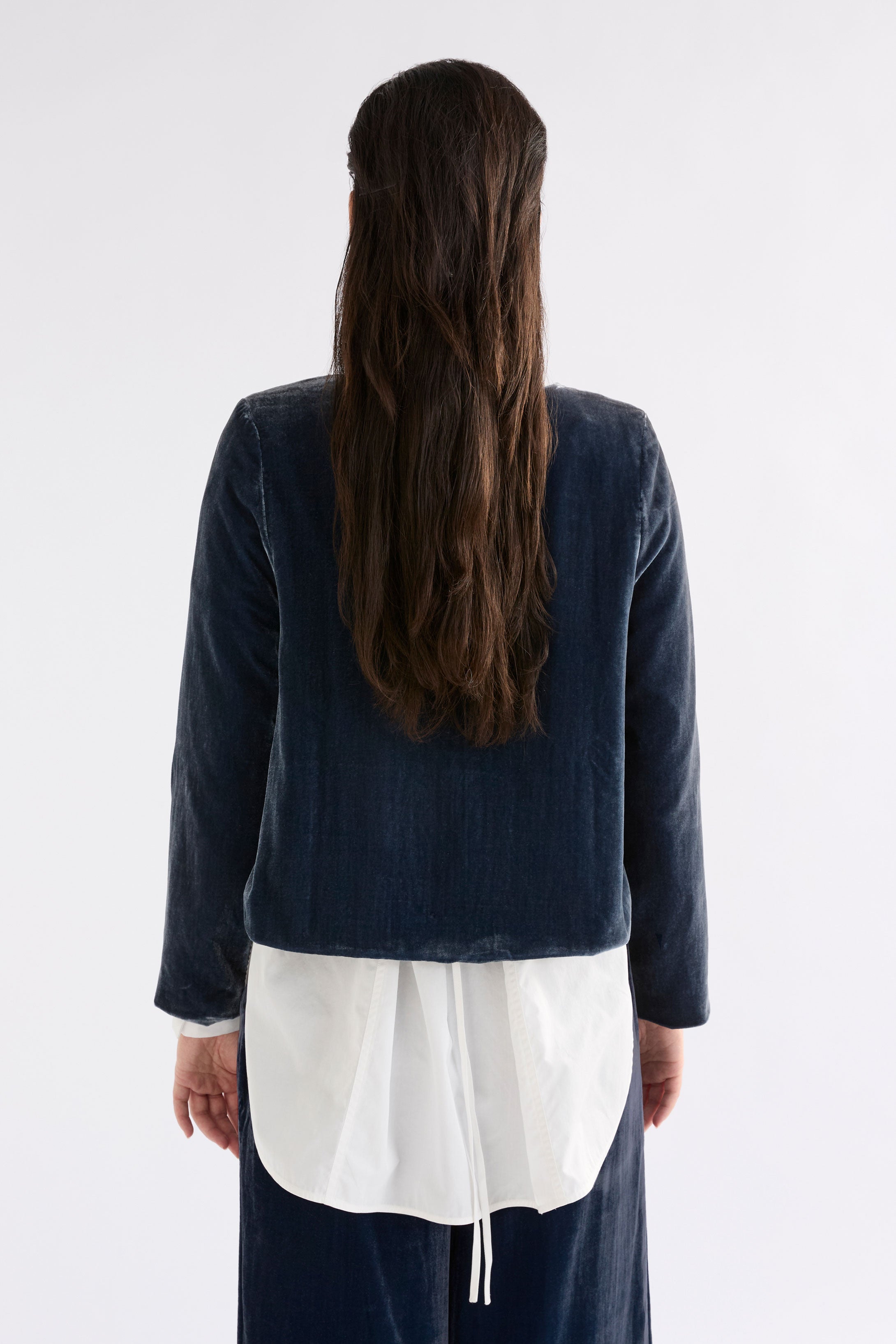 Suuri Zip Jacket - Steel Blue