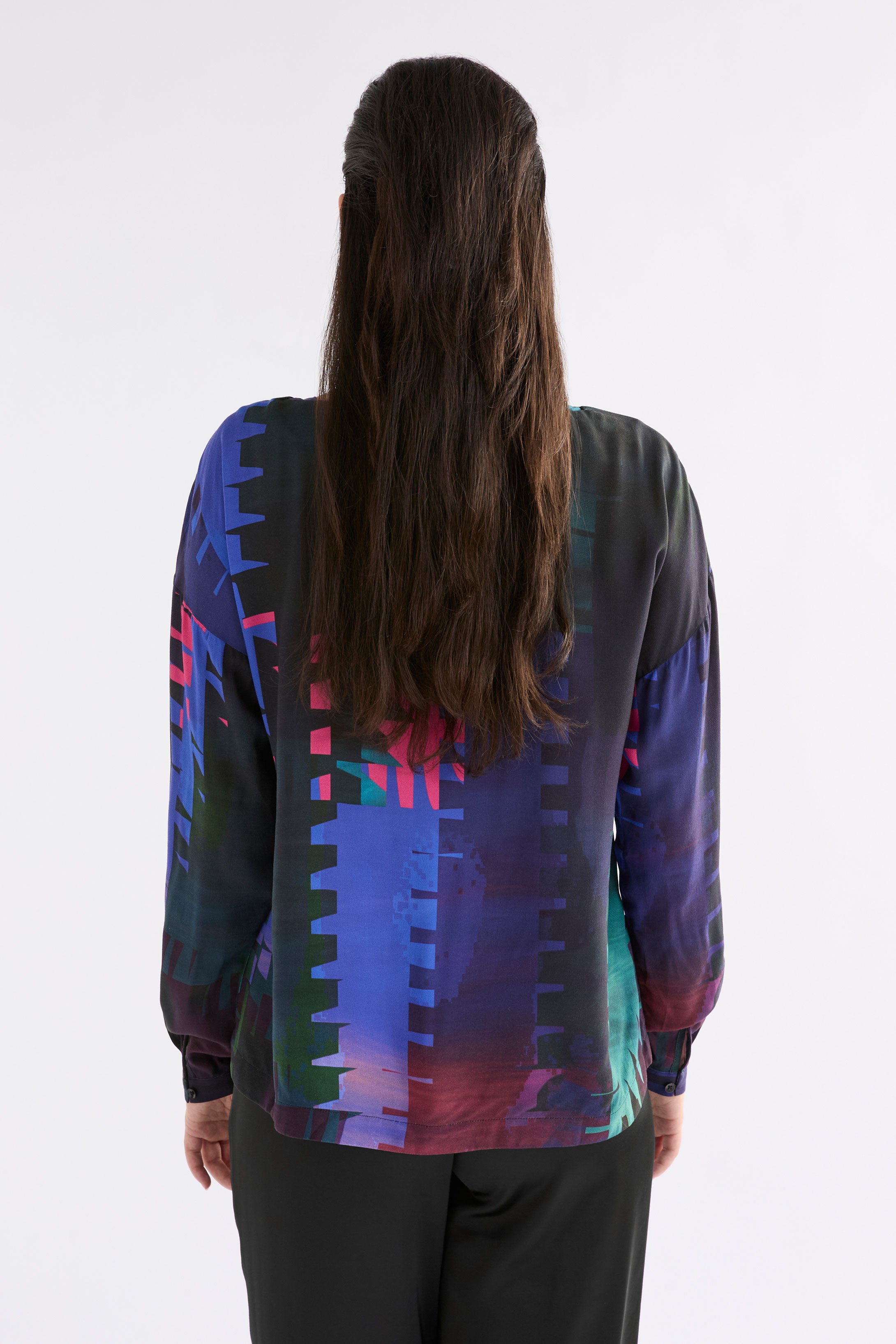 Terrase Top - Loom Print